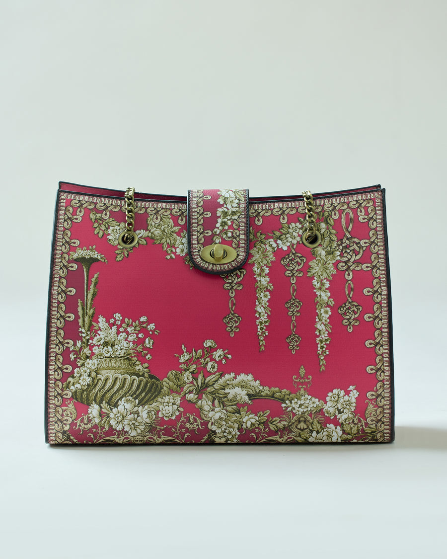 Rome - Tote : Fuchsia