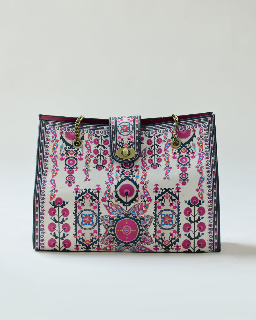 Bukhara - Tote : Raspberry
