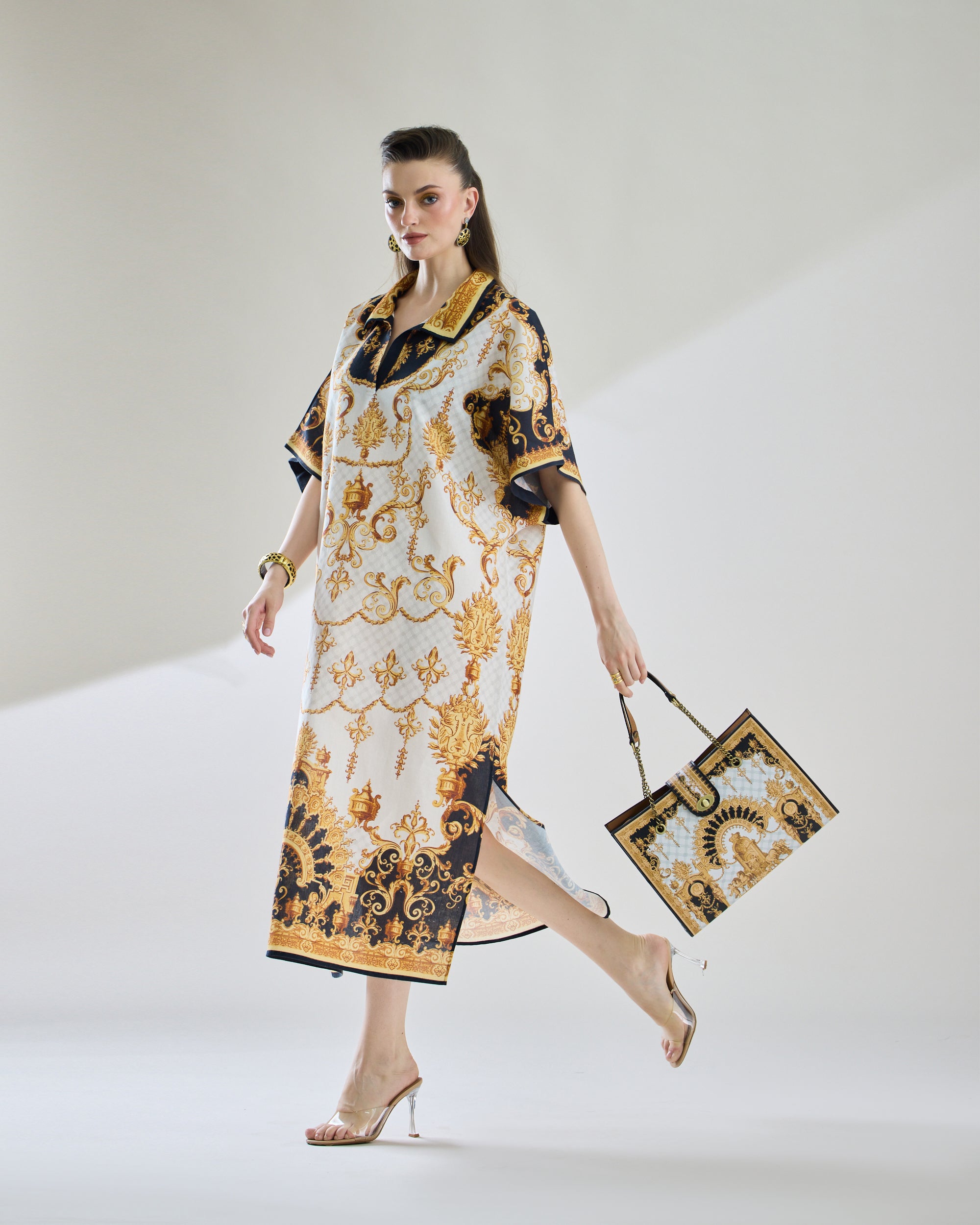 Rome : Brianna - Black/Gold