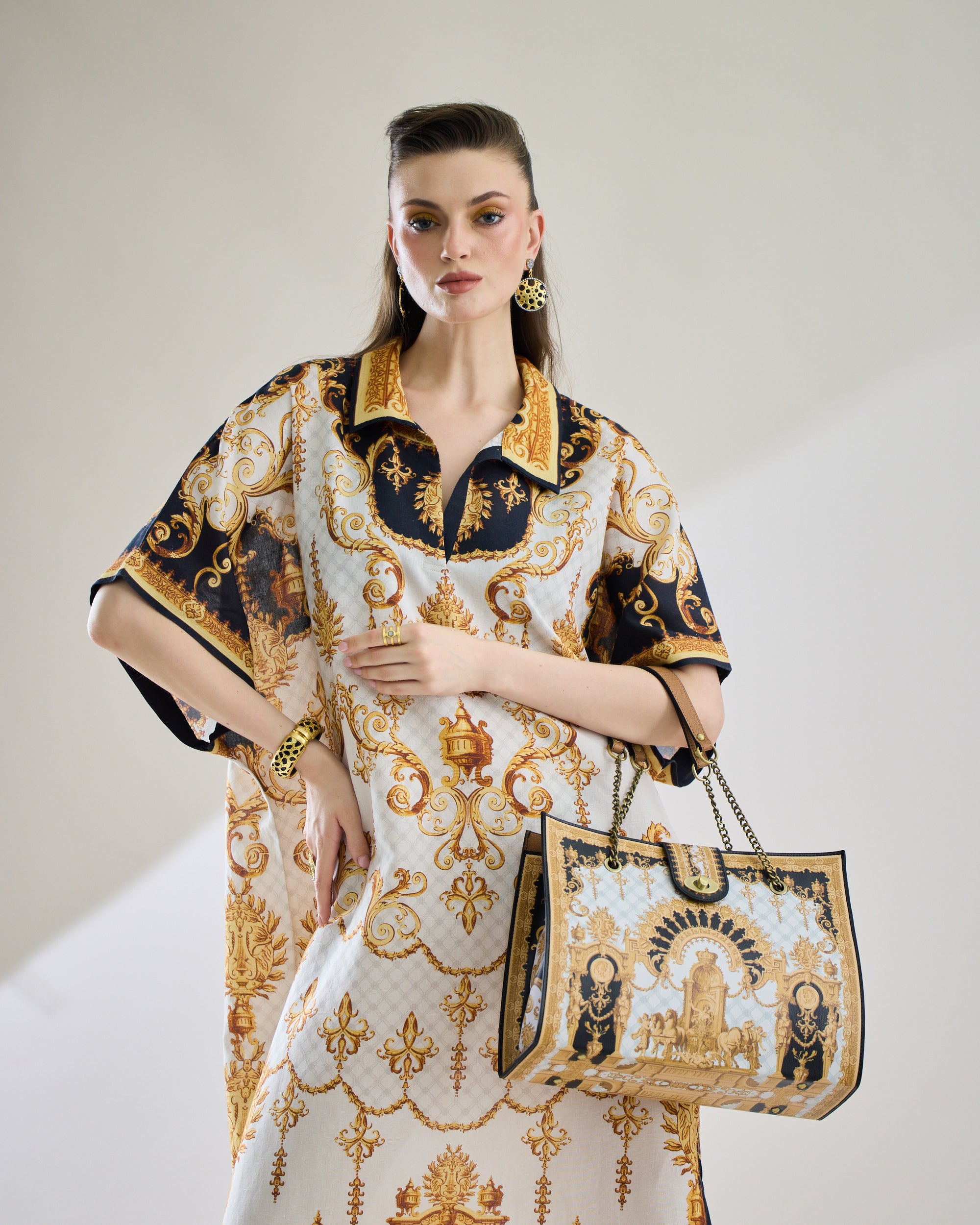 Rome : Brianna - Black/Gold