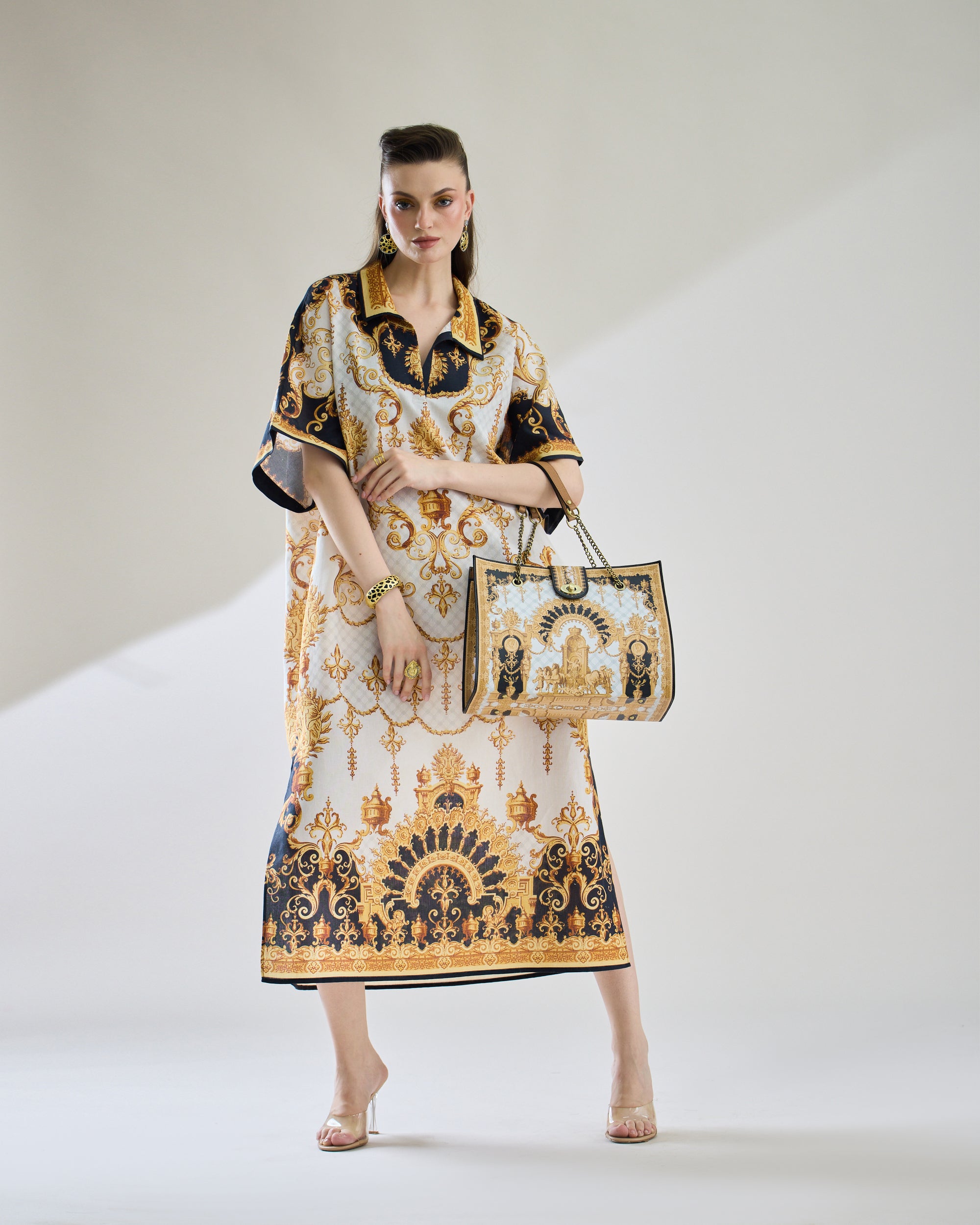 Rome : Brianna - Black/Gold