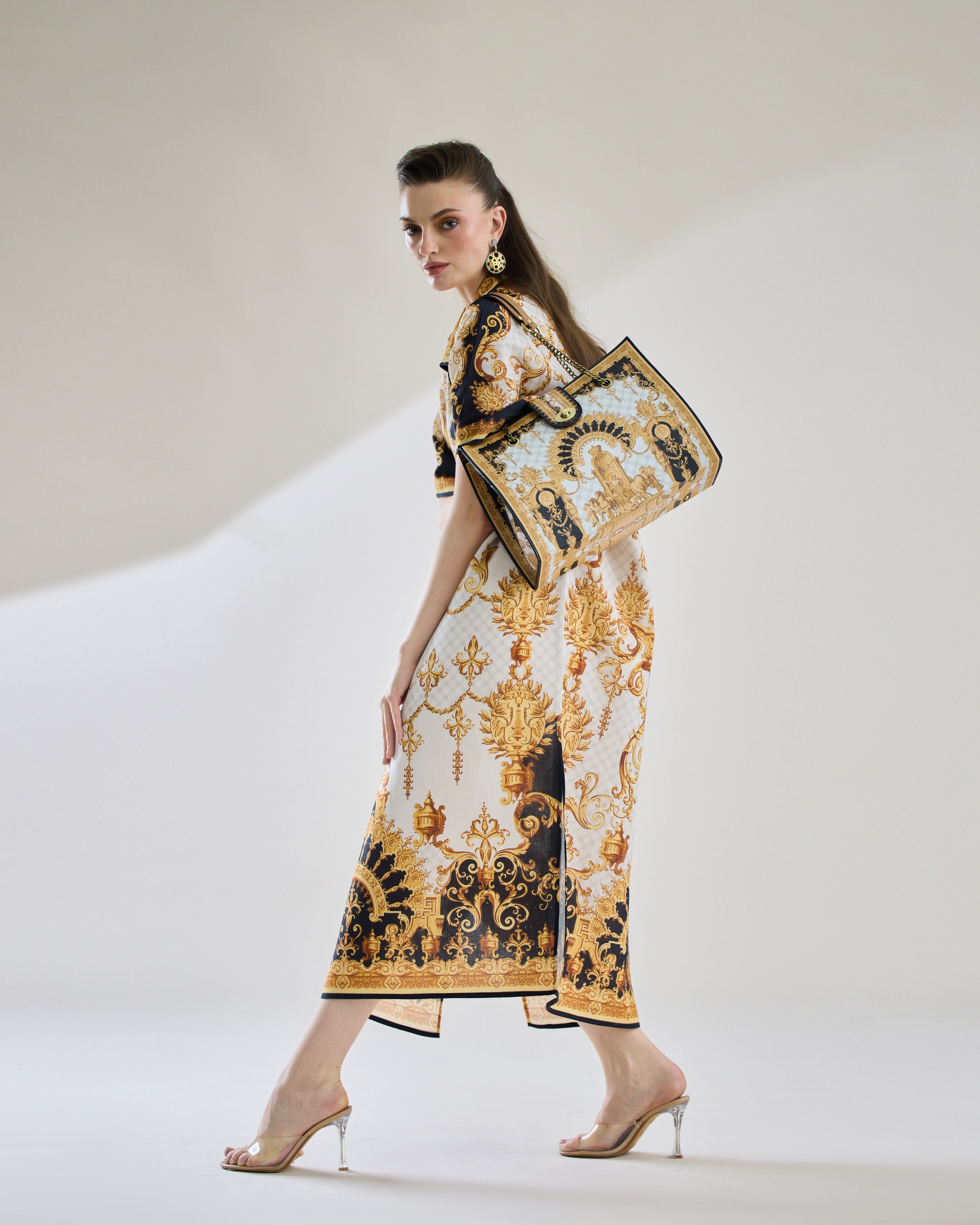 Rome : Brianna - Black/Gold