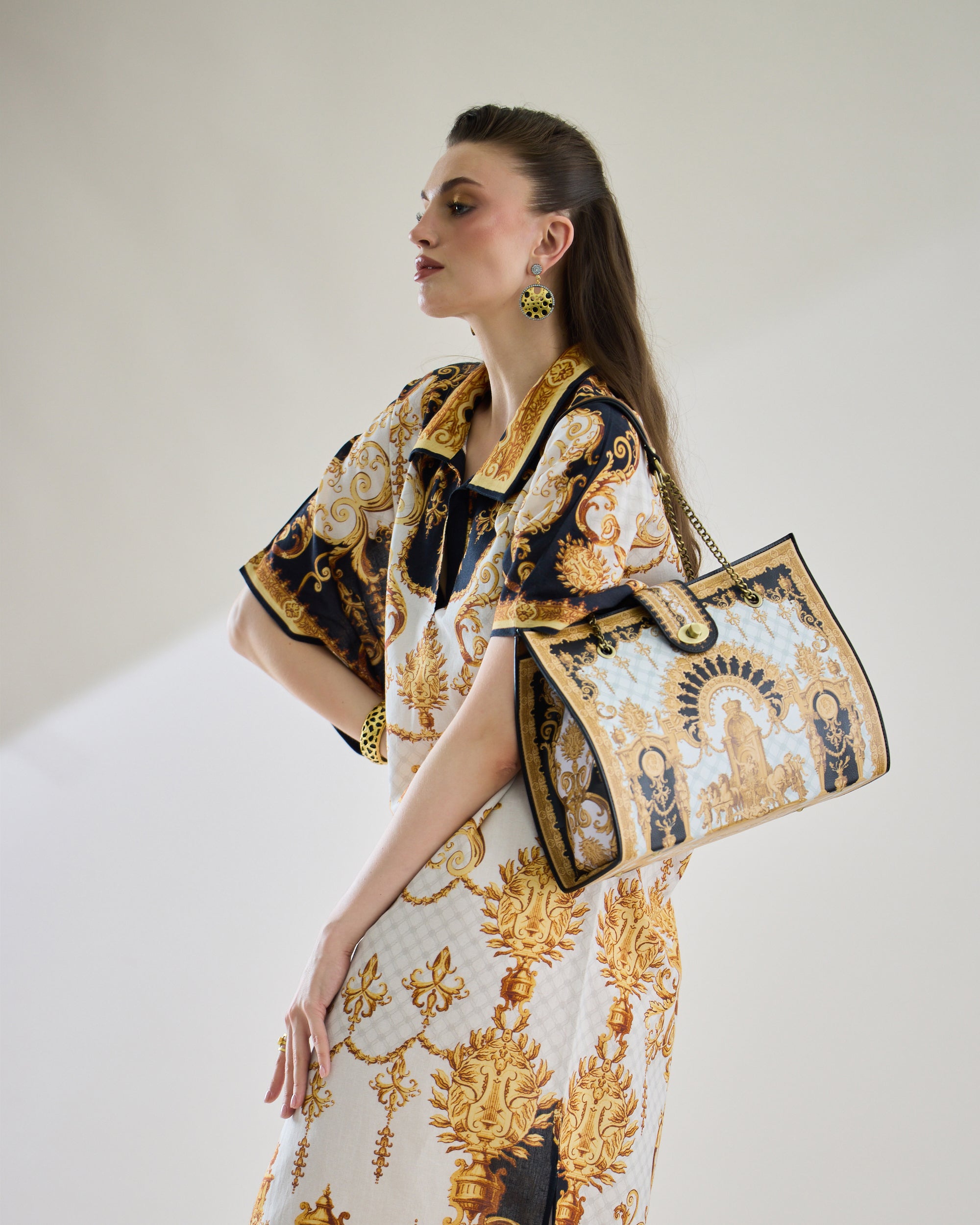 Rome : Brianna - Black/Gold