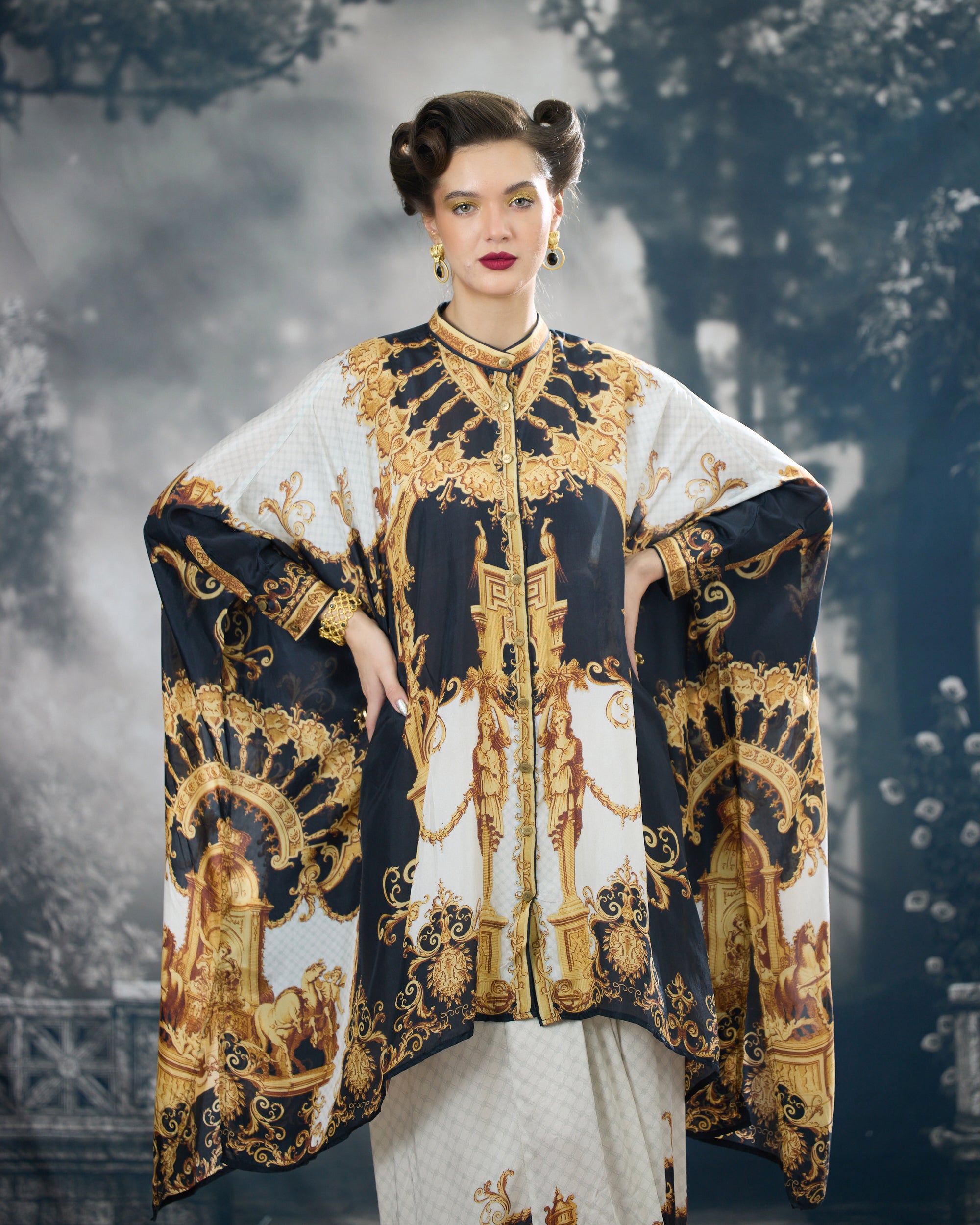 Rome : Dakota/Surilee - Black/Gold