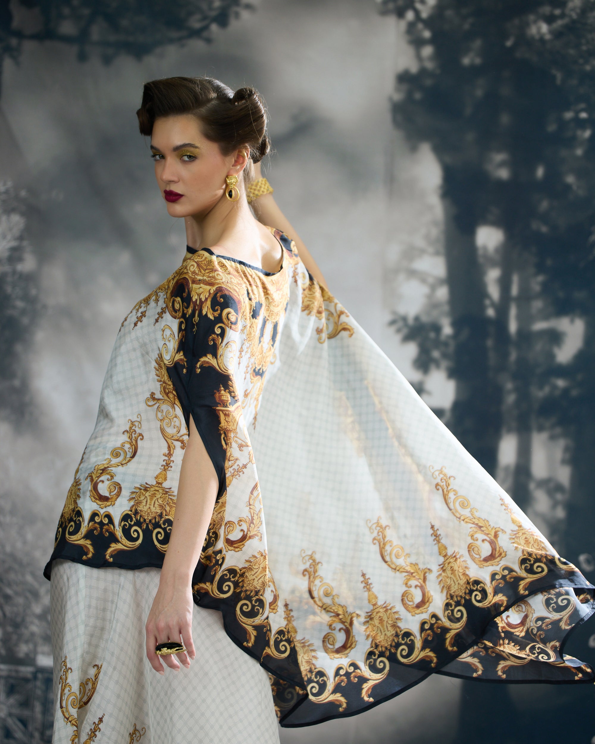 Rome : Kamini - Black/Gold