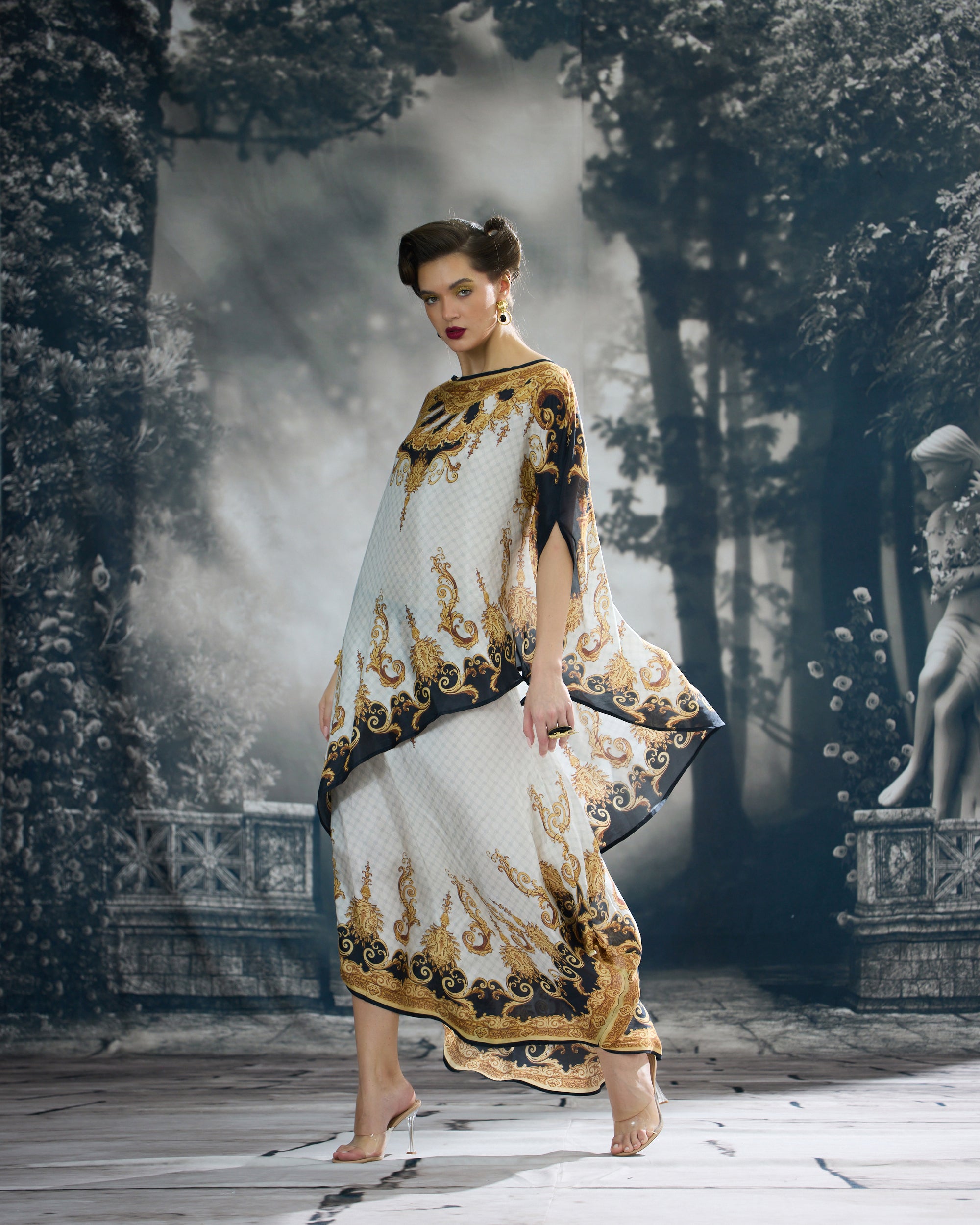 Rome : Kamini - Black/Gold