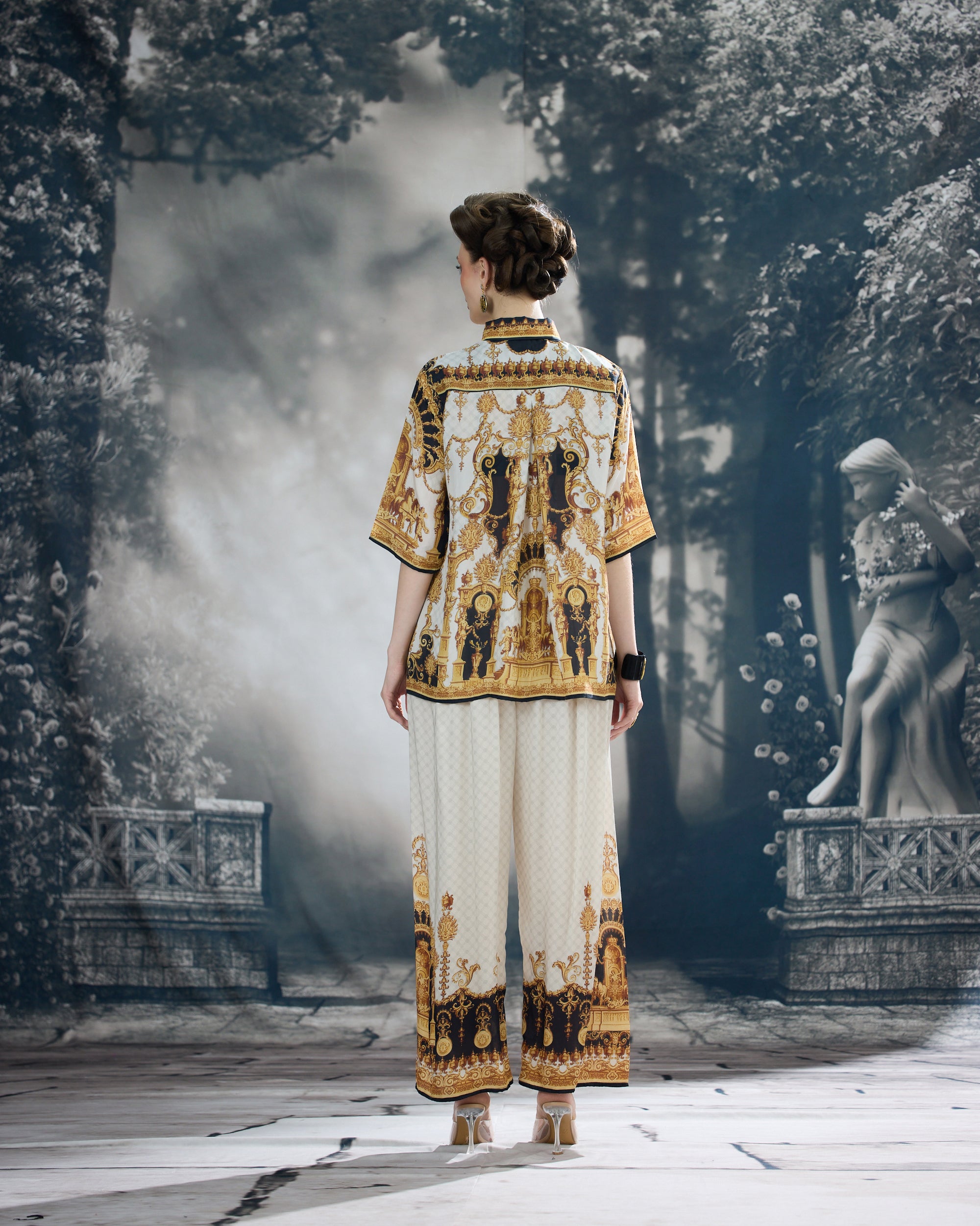 Rome : Maizah - Black/Gold