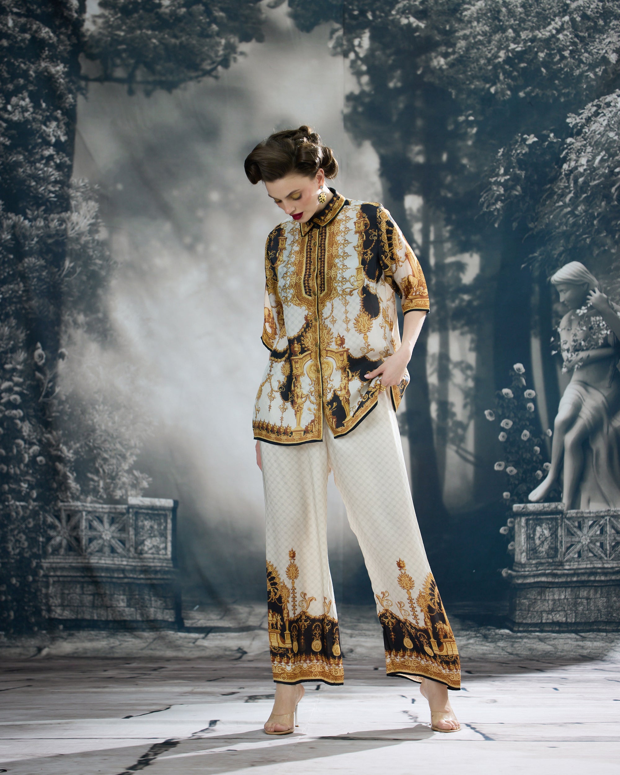 Rome : Maizah - Black/Gold