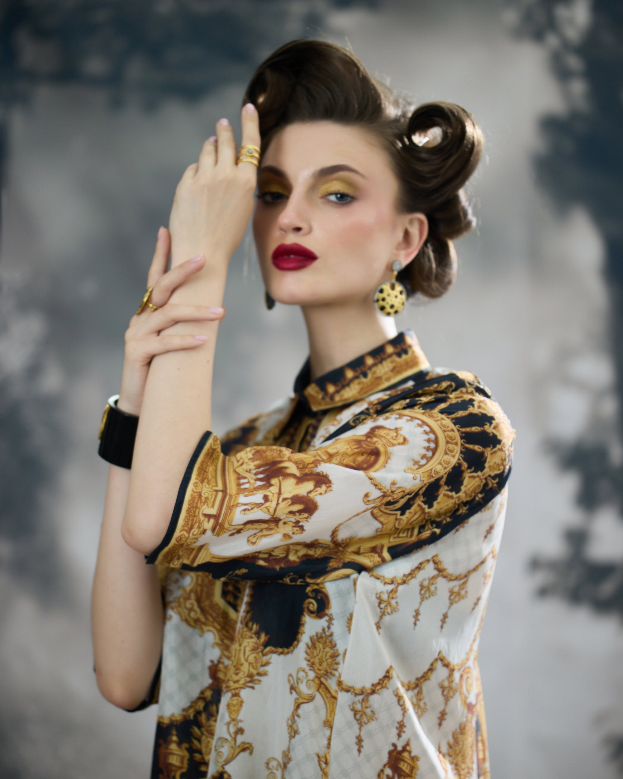Rome : Maizah - Black/Gold