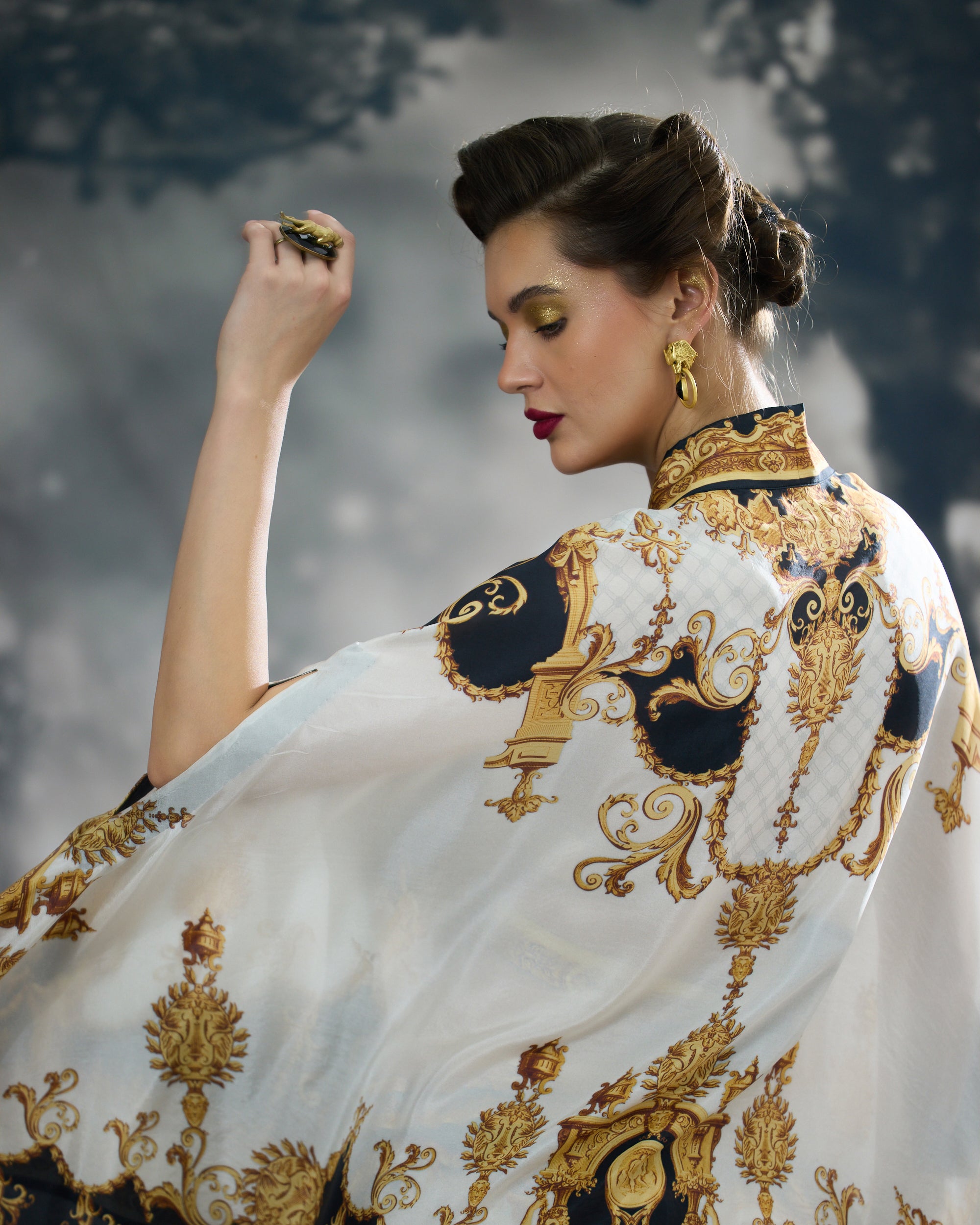 Rome : Chloe - Black/Gold