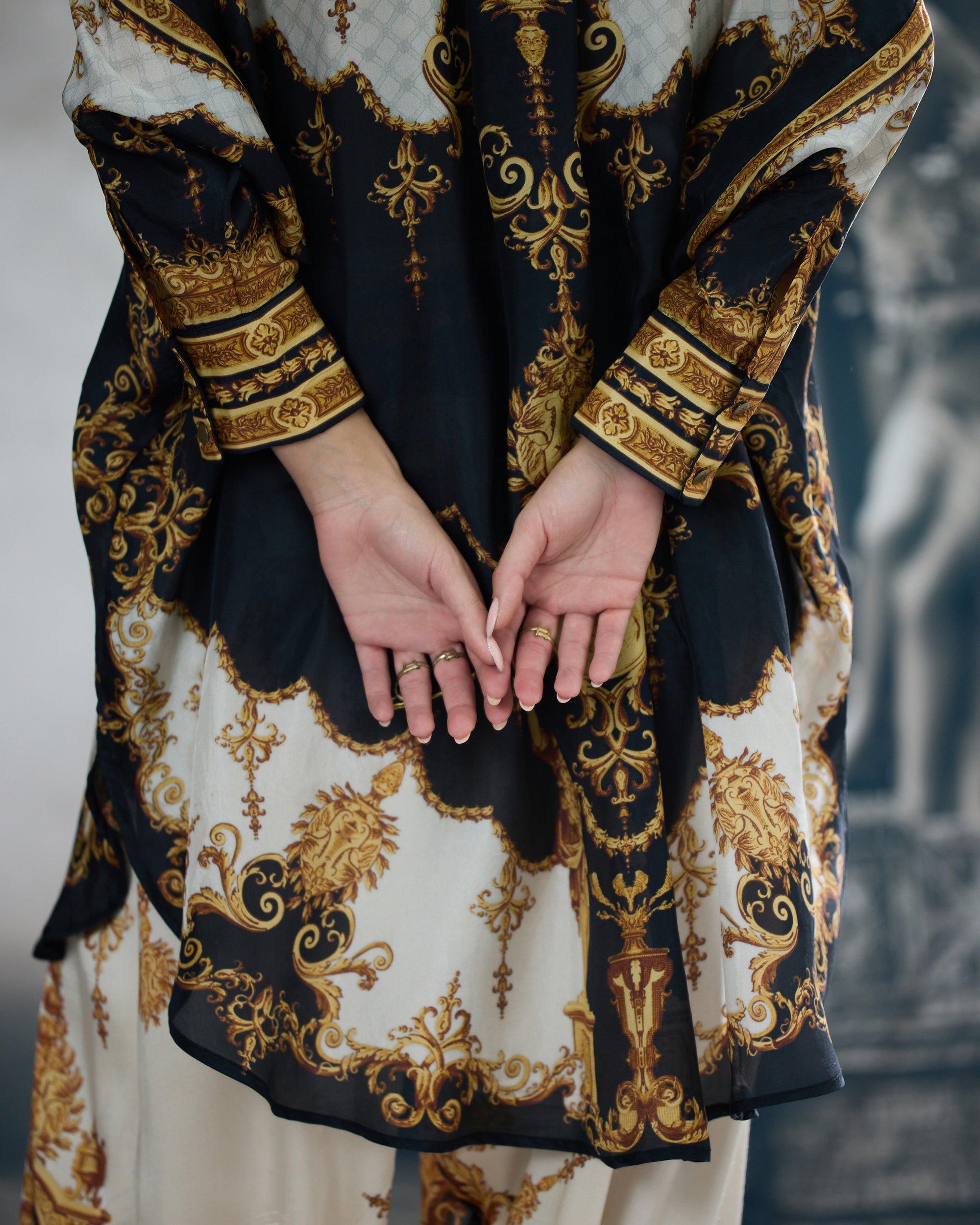 Rome : Mabel - Black/Gold
