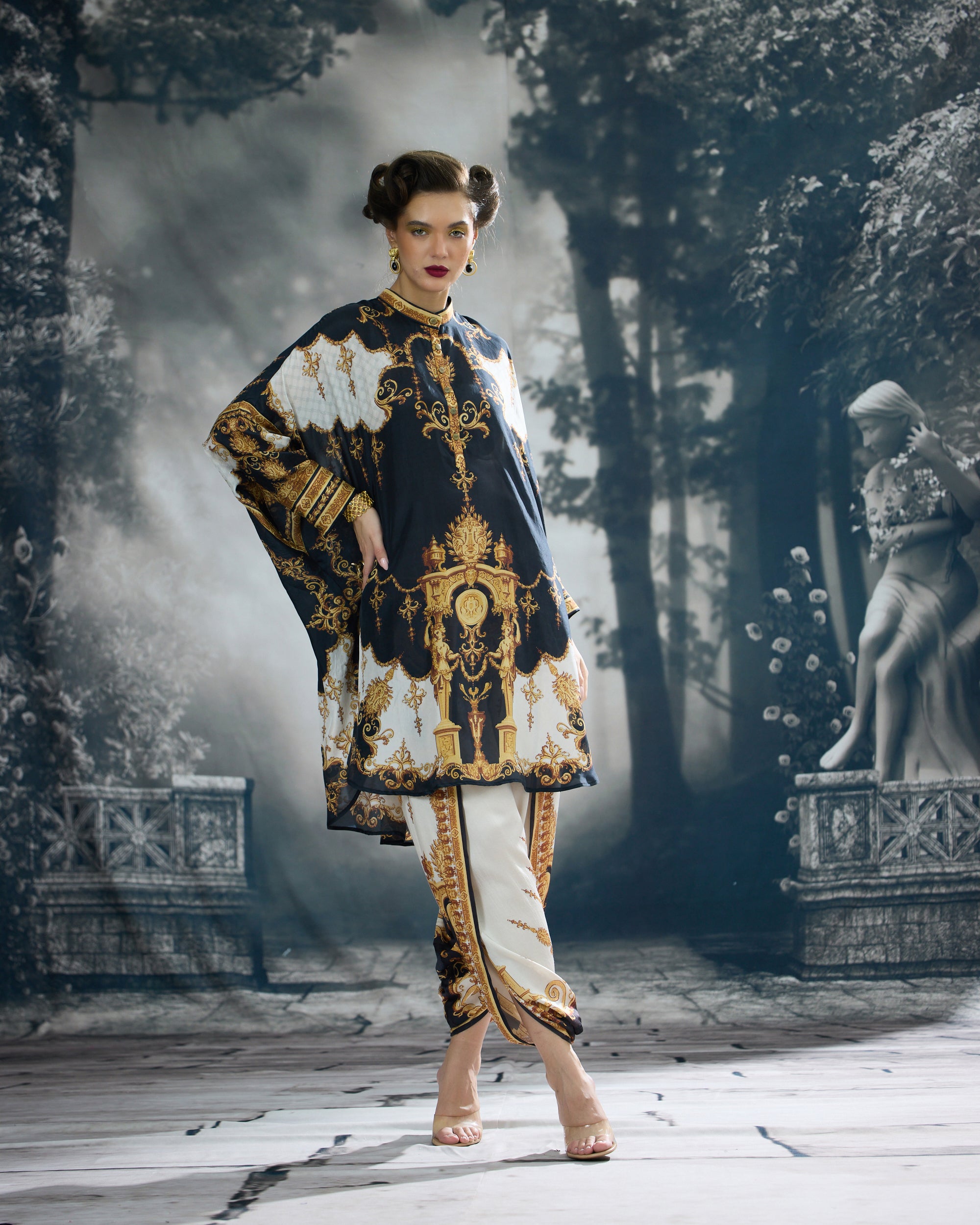 Rome : Mabel - Black/Gold
