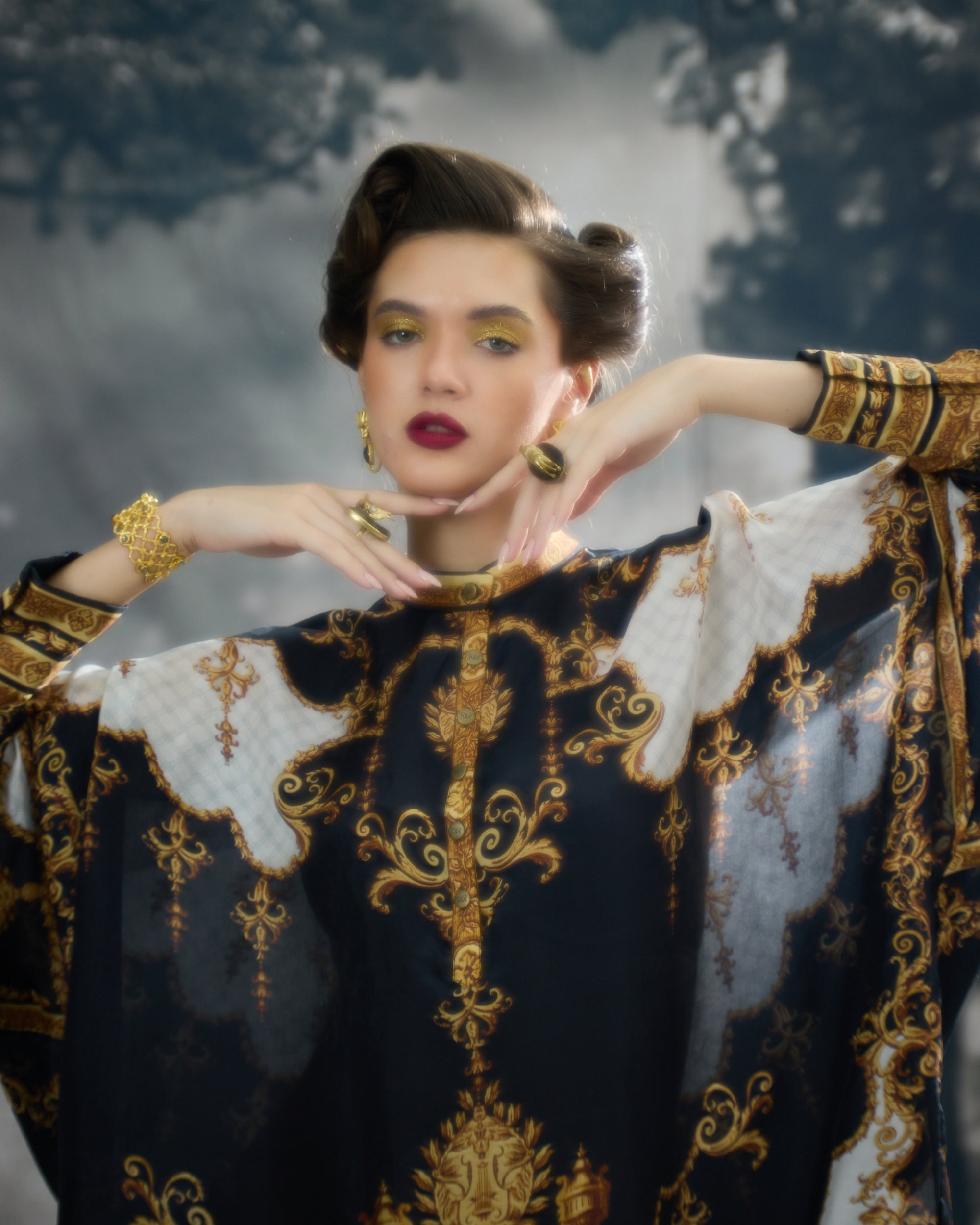 Rome : Mabel - Black/Gold