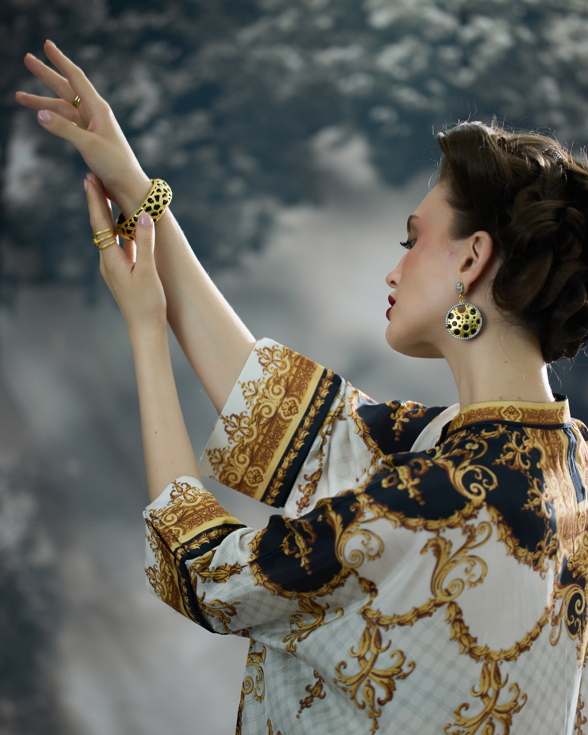 Rome : Chantelle - Black/Gold