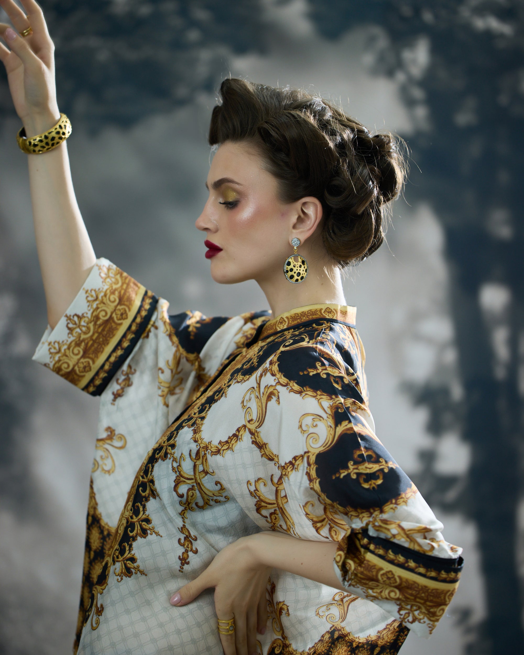 Rome : Chantelle - Black/Gold