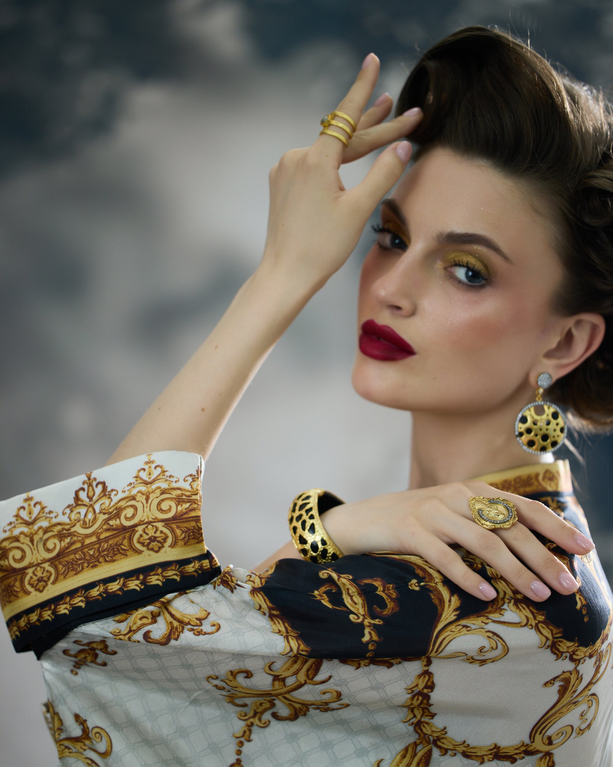 Rome : Chantelle - Black/Gold