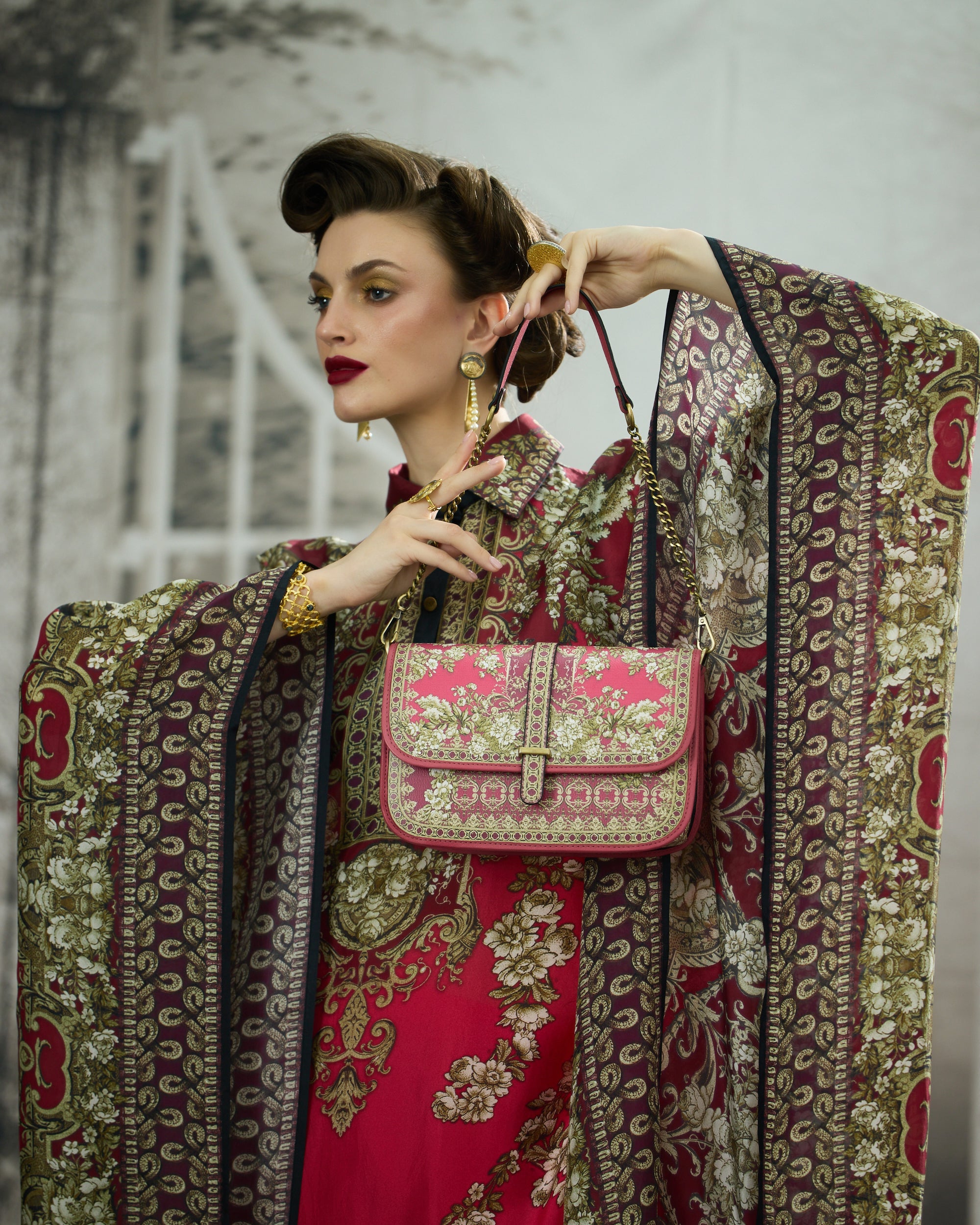 Rome : Sharifa - Fuchsia