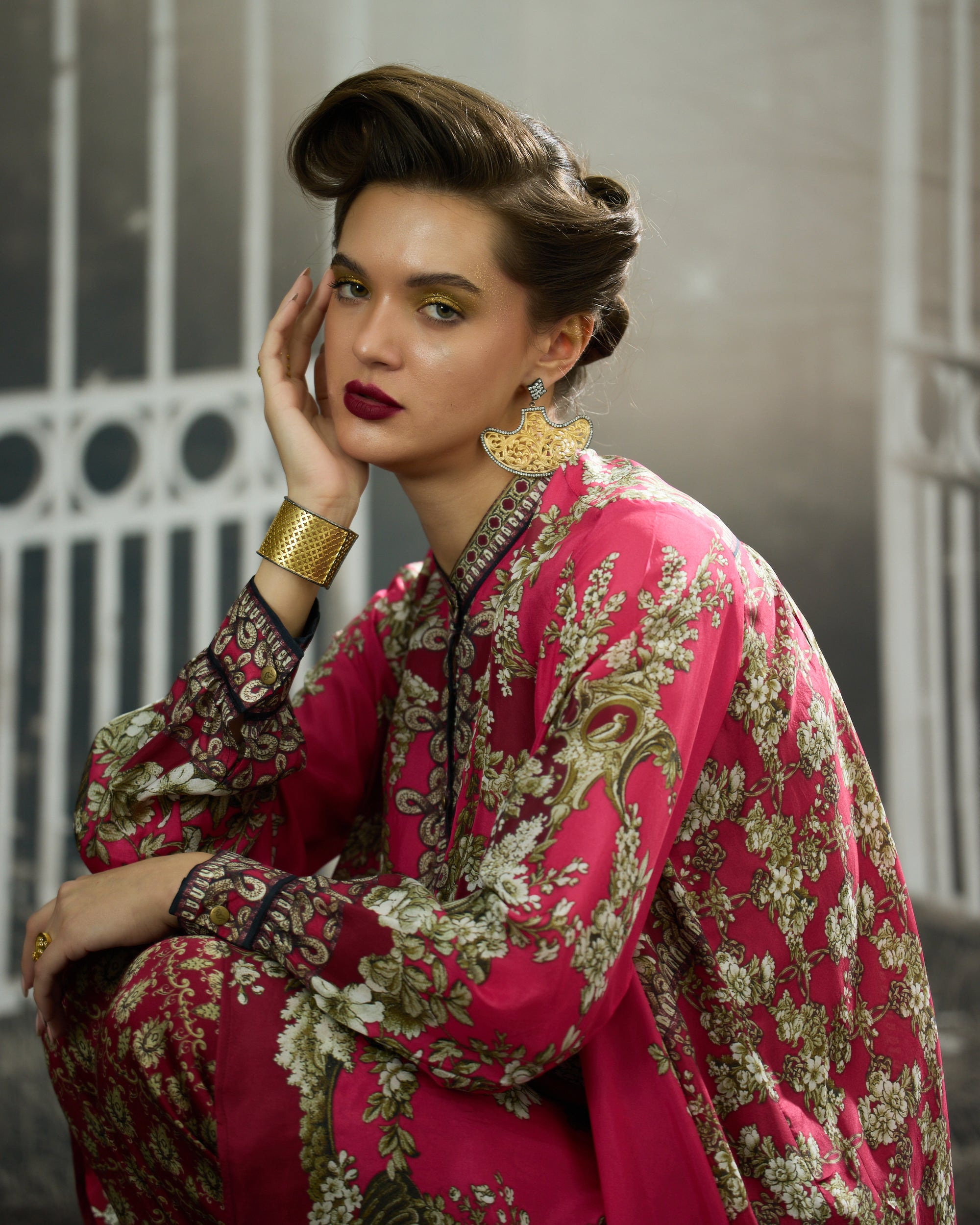 Rome : Nilofer - Fuchsia