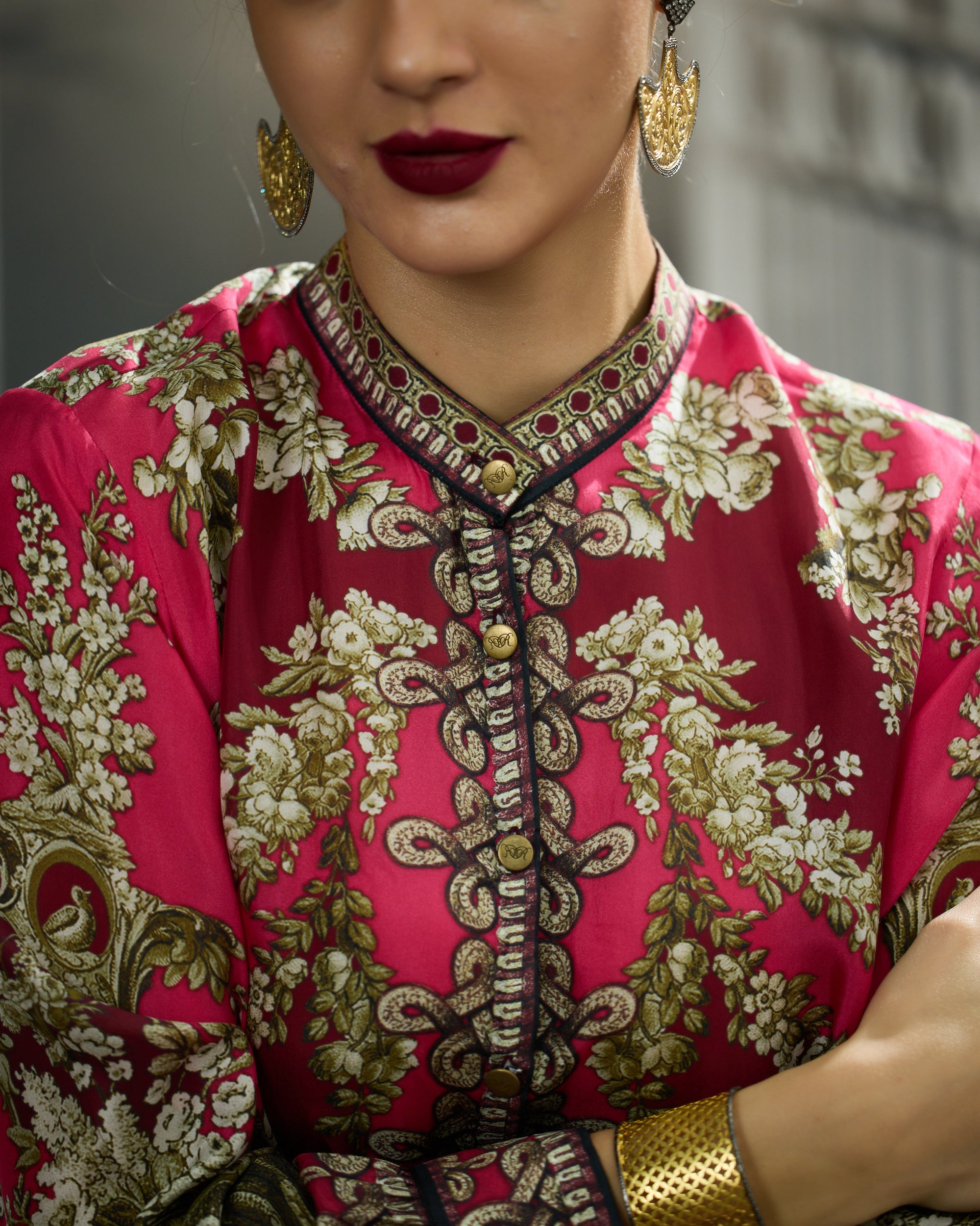 Rome : Nilofer - Fuchsia