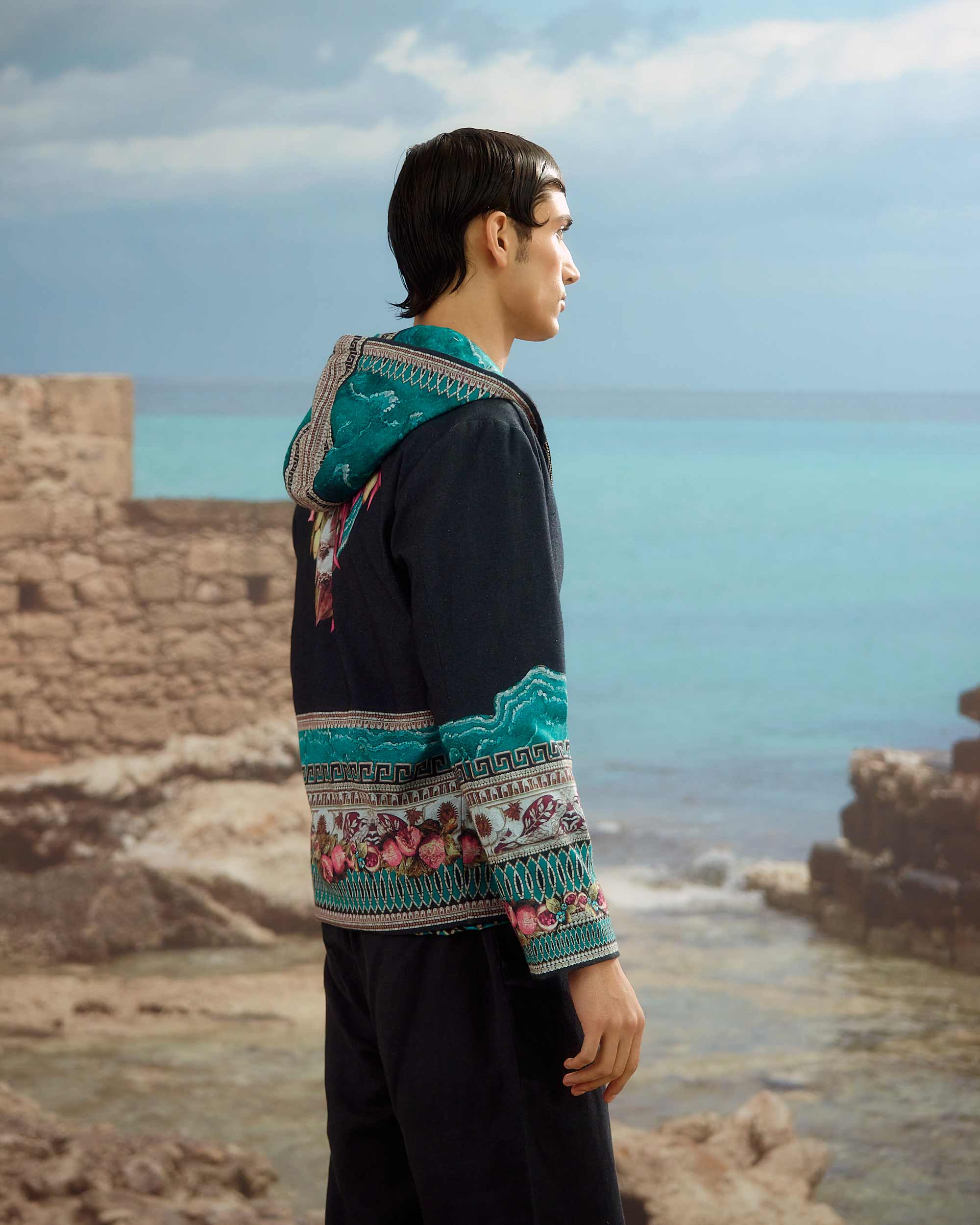 Orvieto : Jacob - Teal/Black