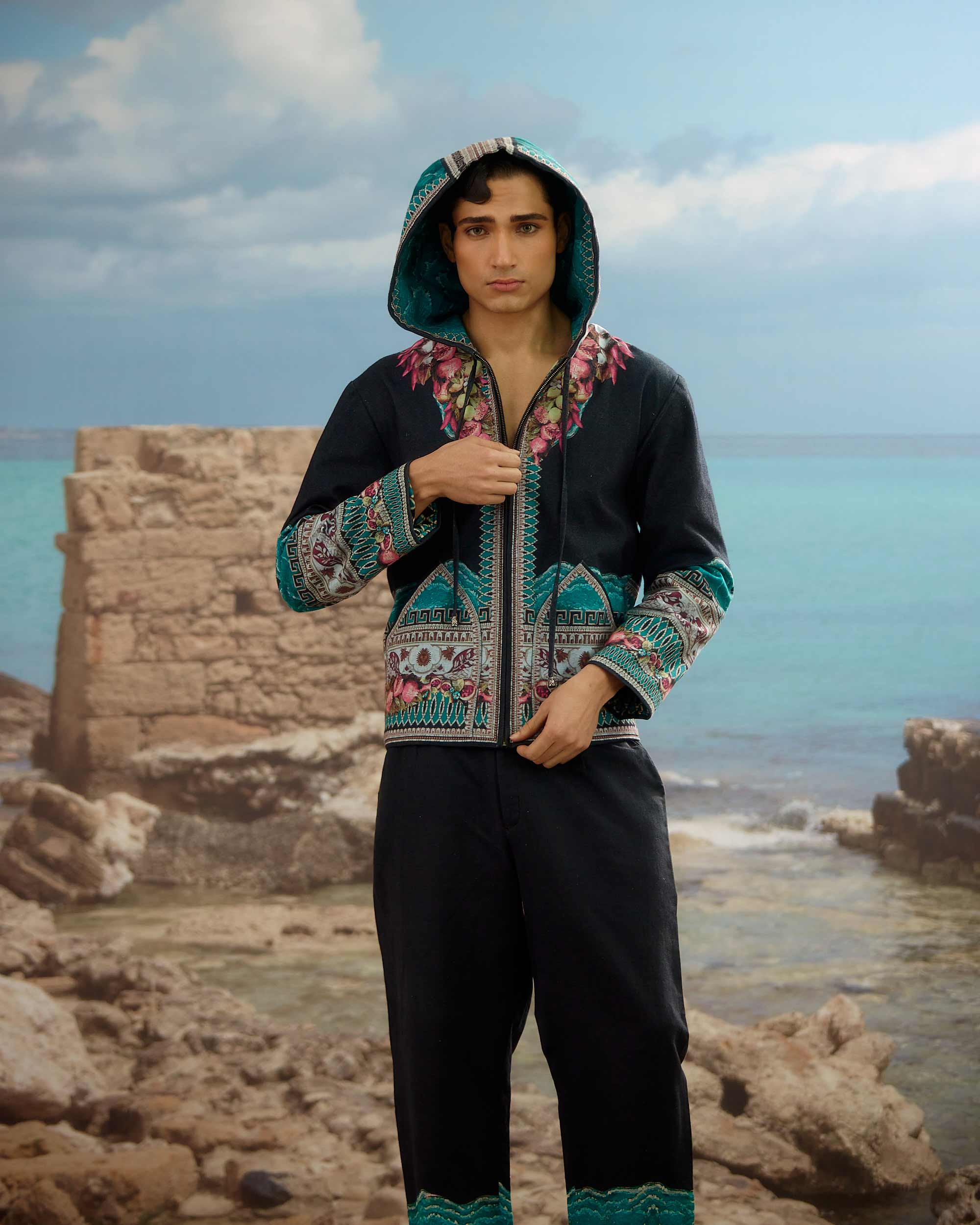 Orvieto : Jacob - Teal/Black