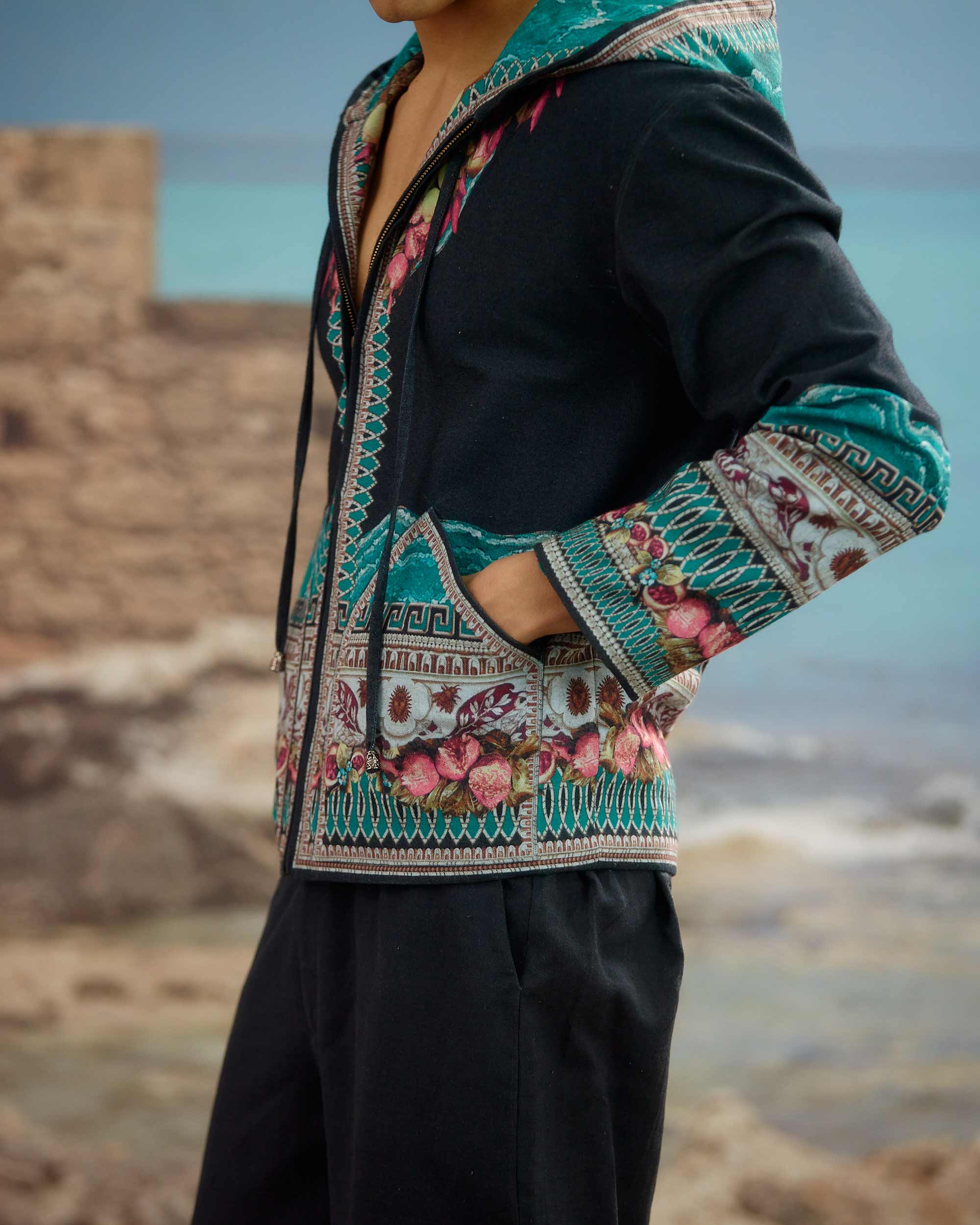 Orvieto : Jacob - Teal/Black
