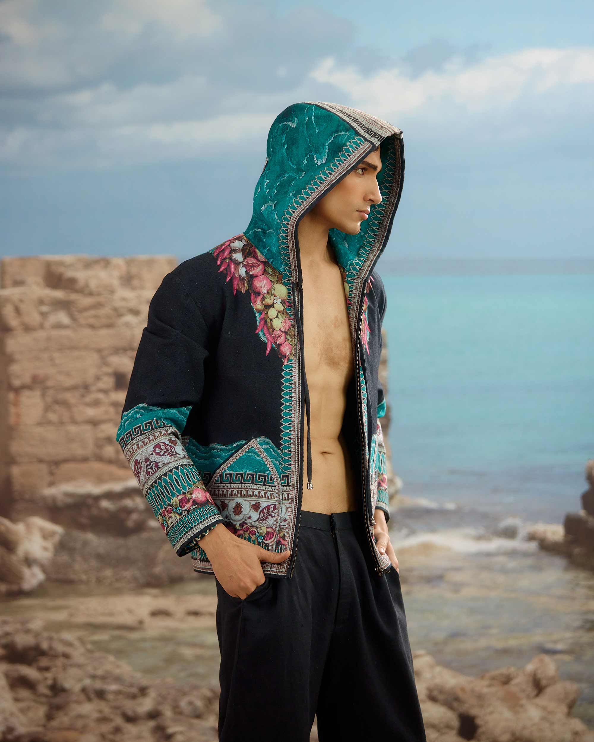 Orvieto : Jacob - Teal/Black