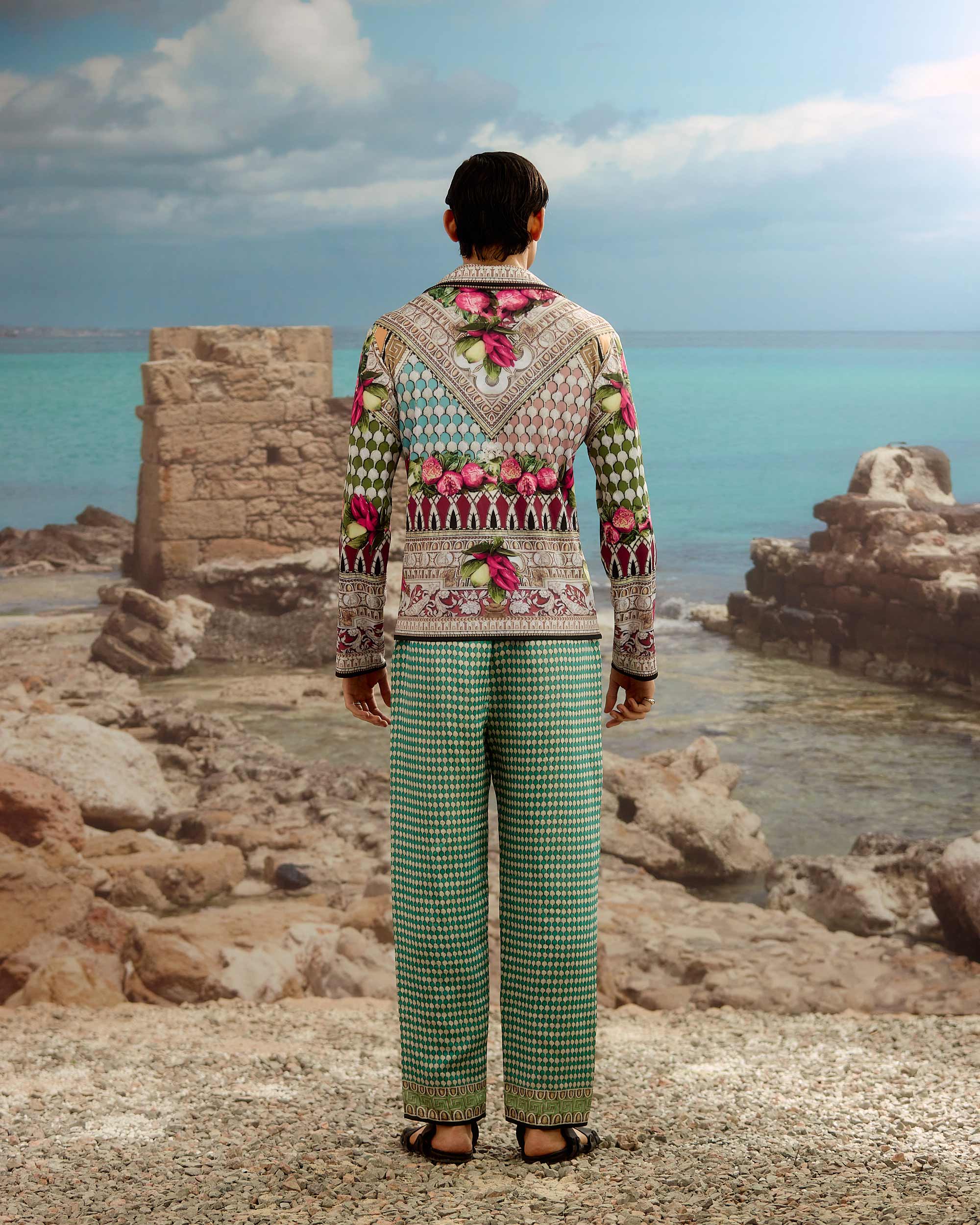 Orvieto : Maximus - Aqua/Plum