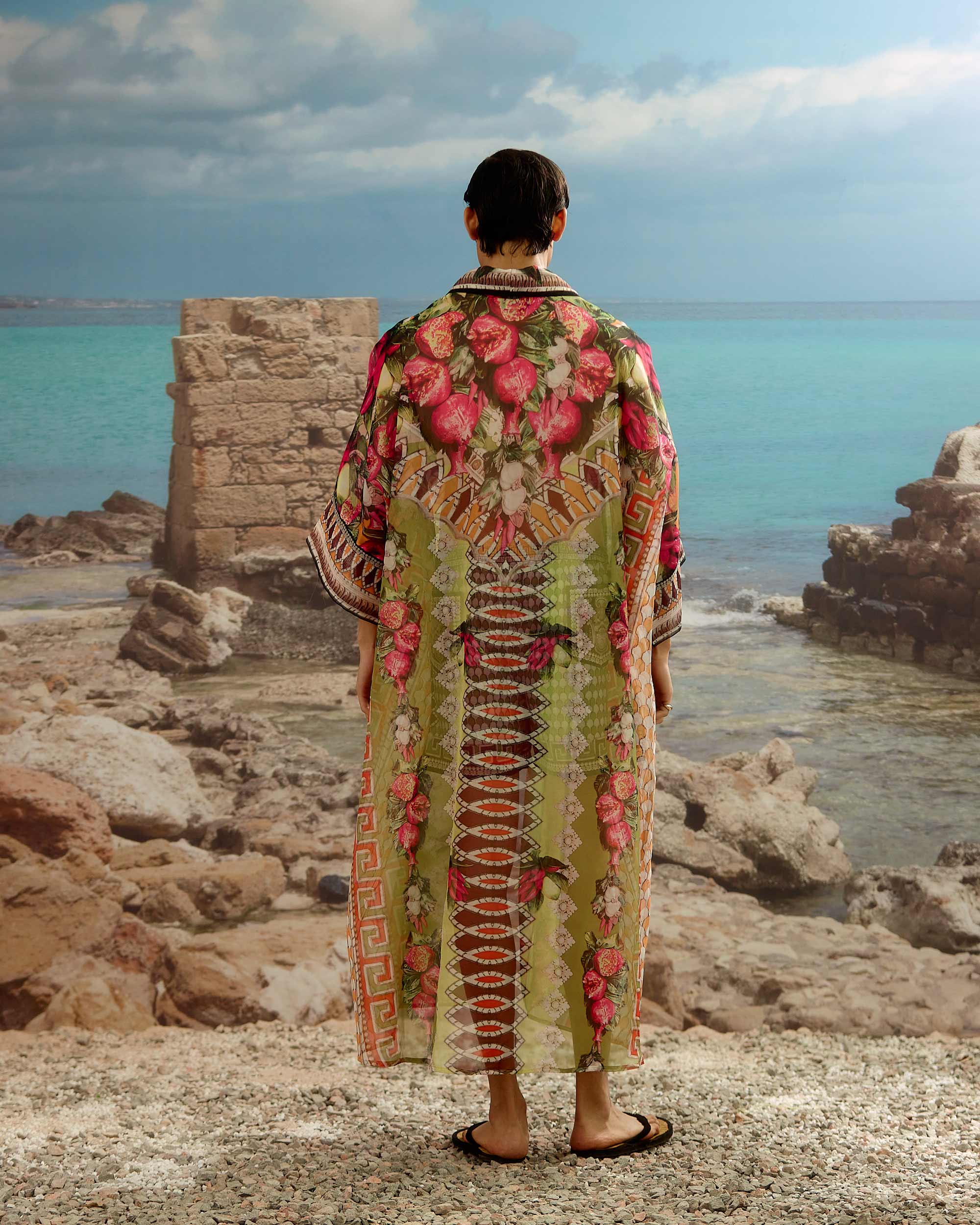 Orvieto : Kimono - Satsuma/Anise