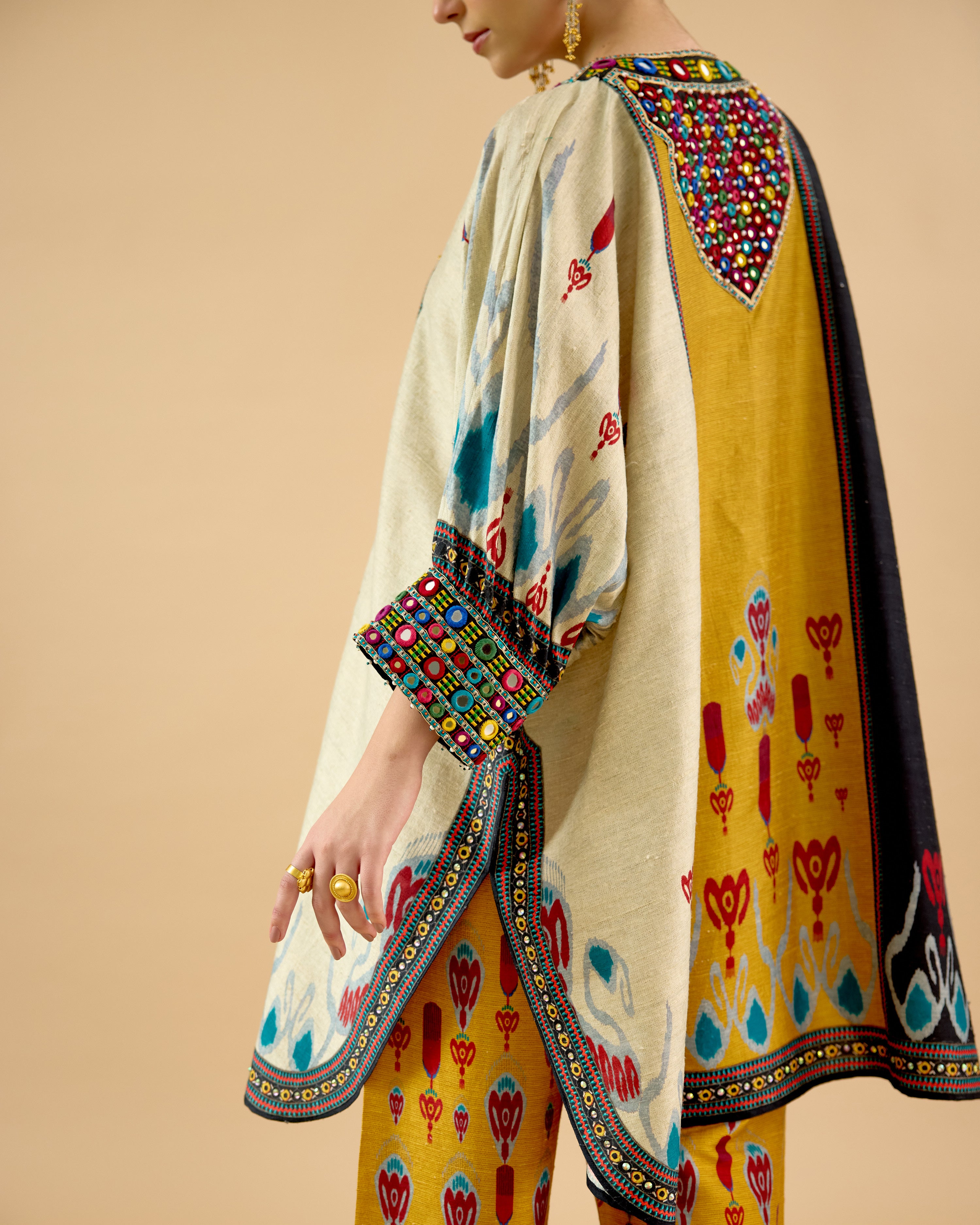 Tangier : Myra - Black/Eggshell