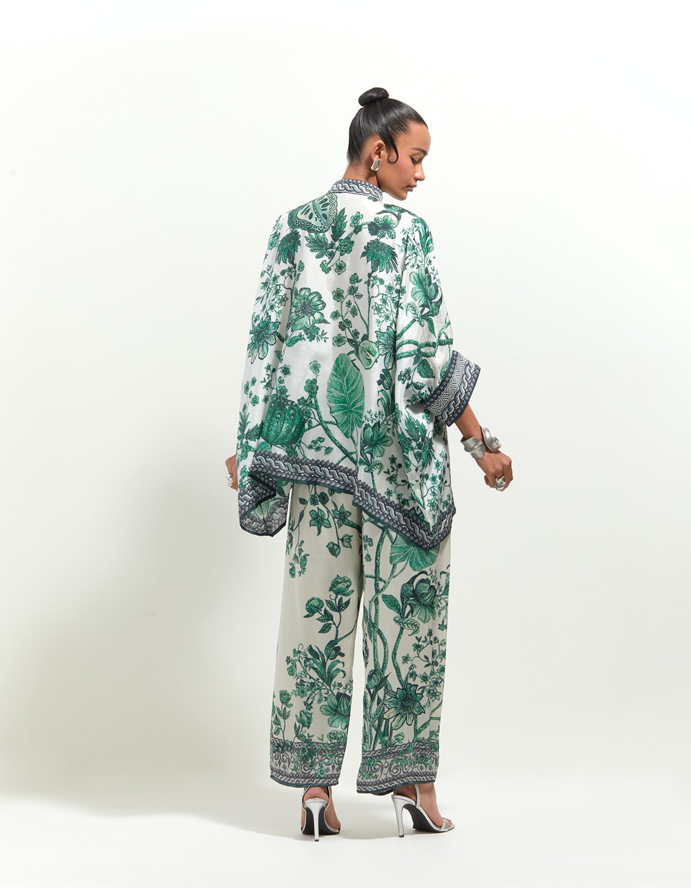 Florence : Chanel - White/Emerald