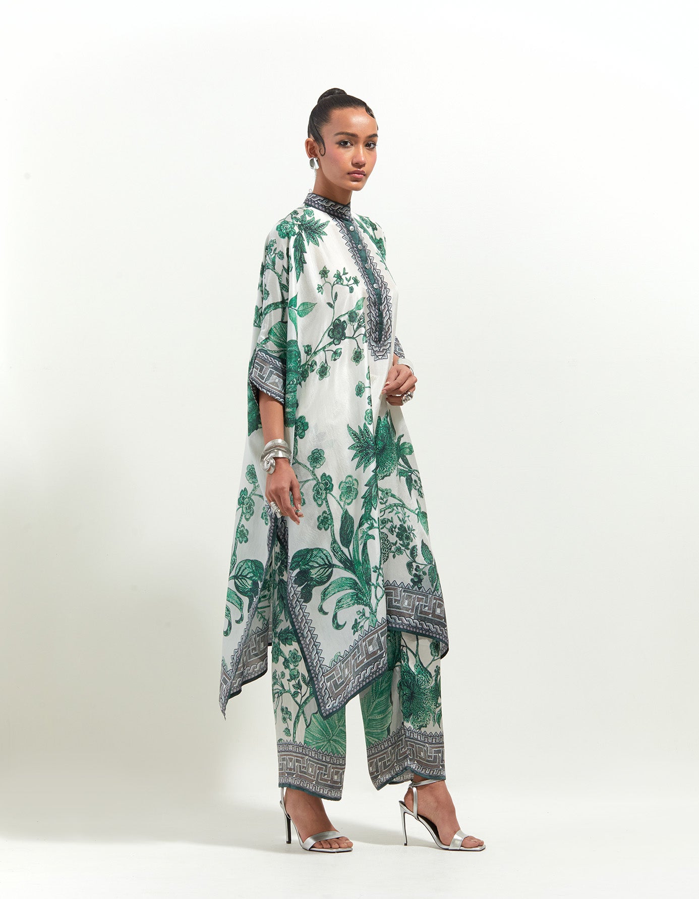 Florence : Chantelle - White/Emerald