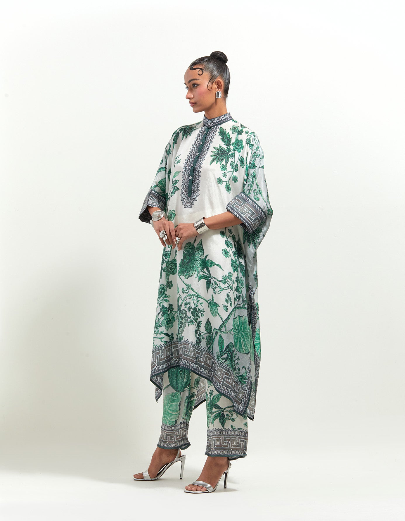 Florence : Chantelle - White/Emerald