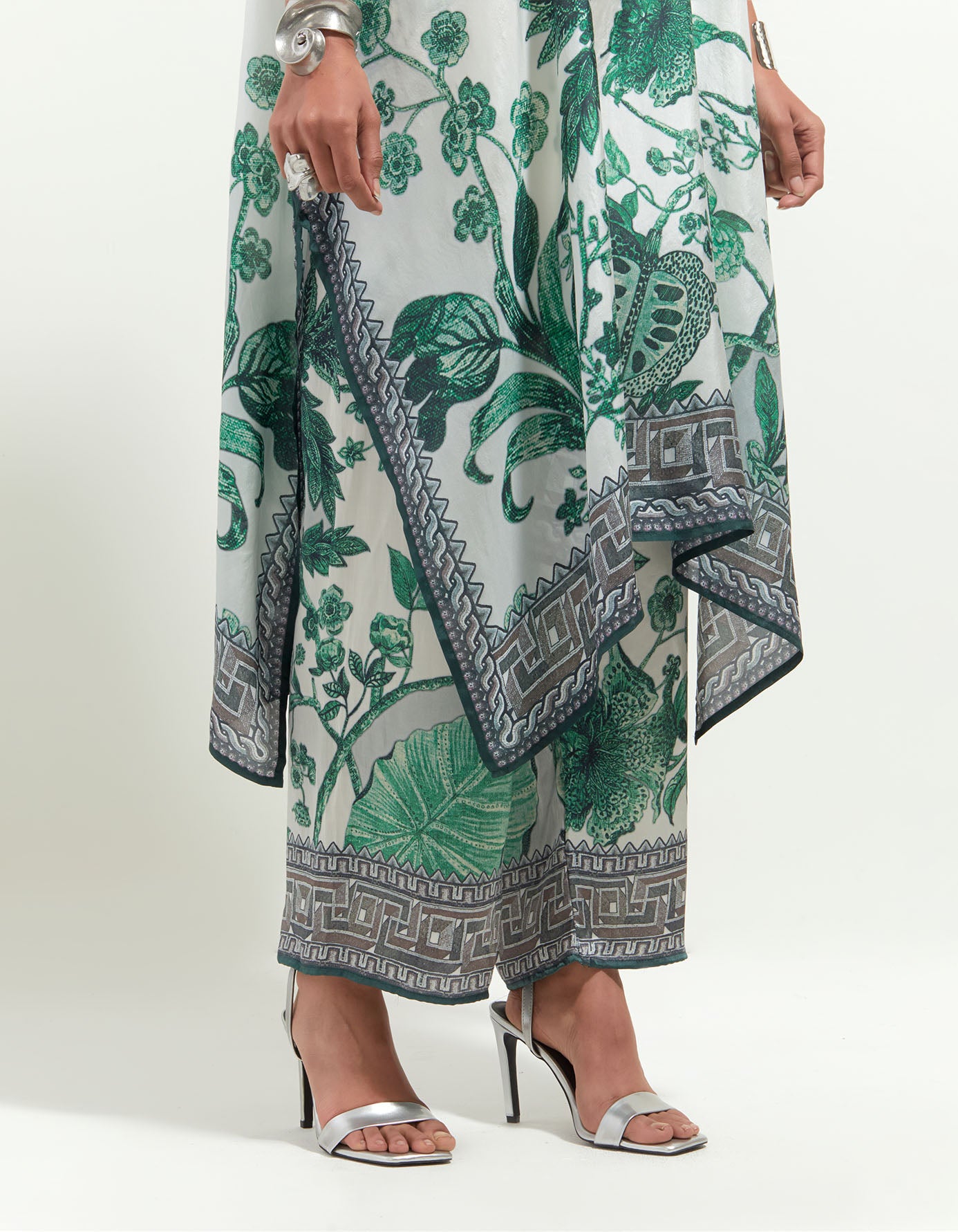 Florence : Chantelle - White/Emerald