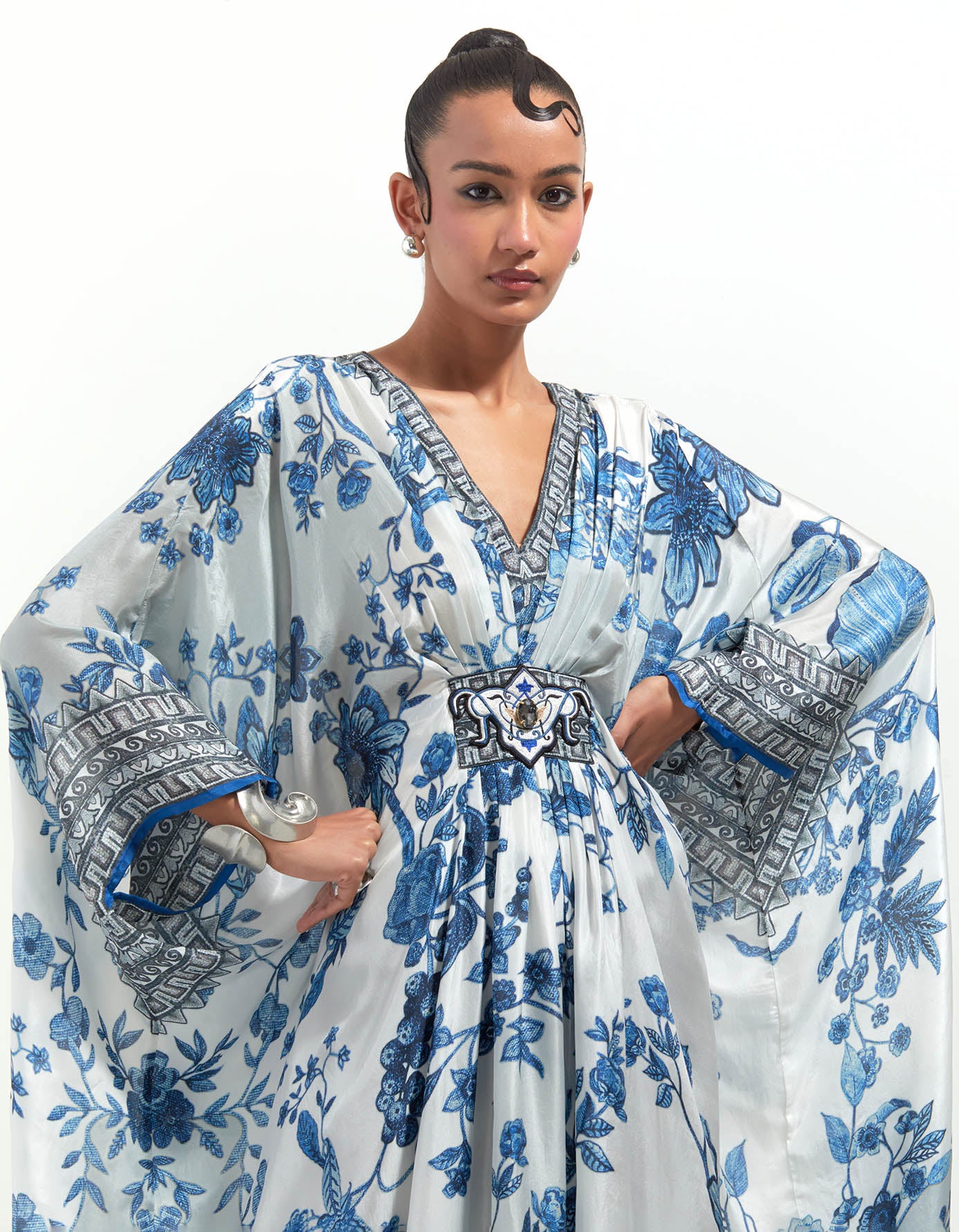 Florence : Imama - White/Blue