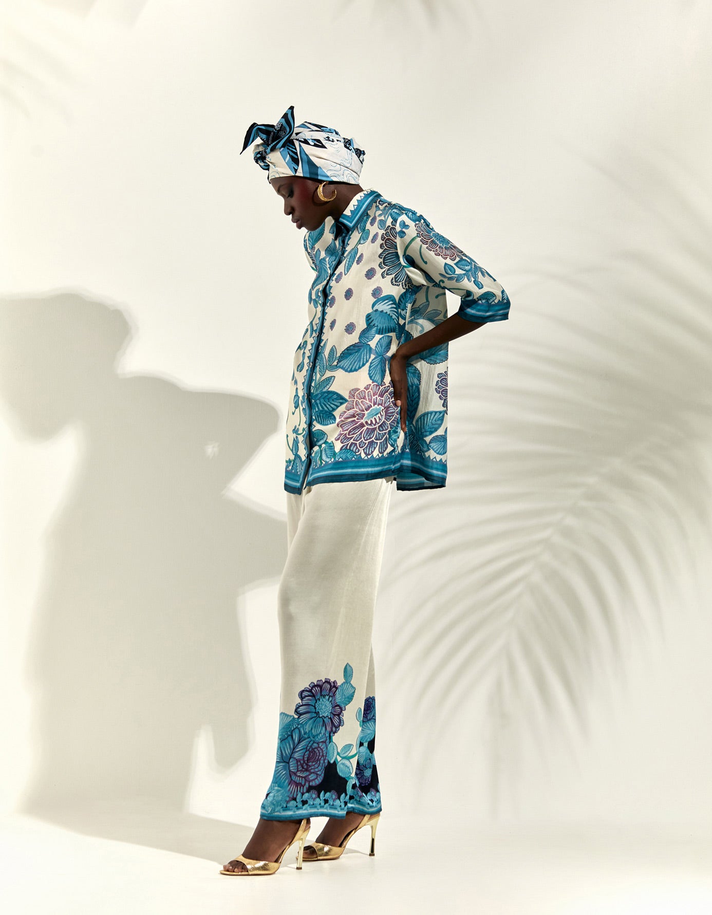Jamaica : Maizah - Ivory/Blue