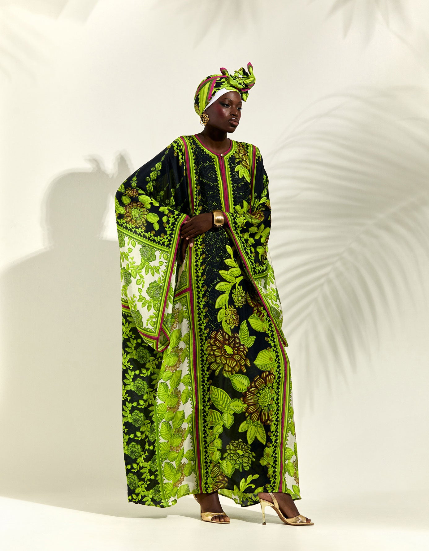 Jamaica : Beatrice - Black/Lime
