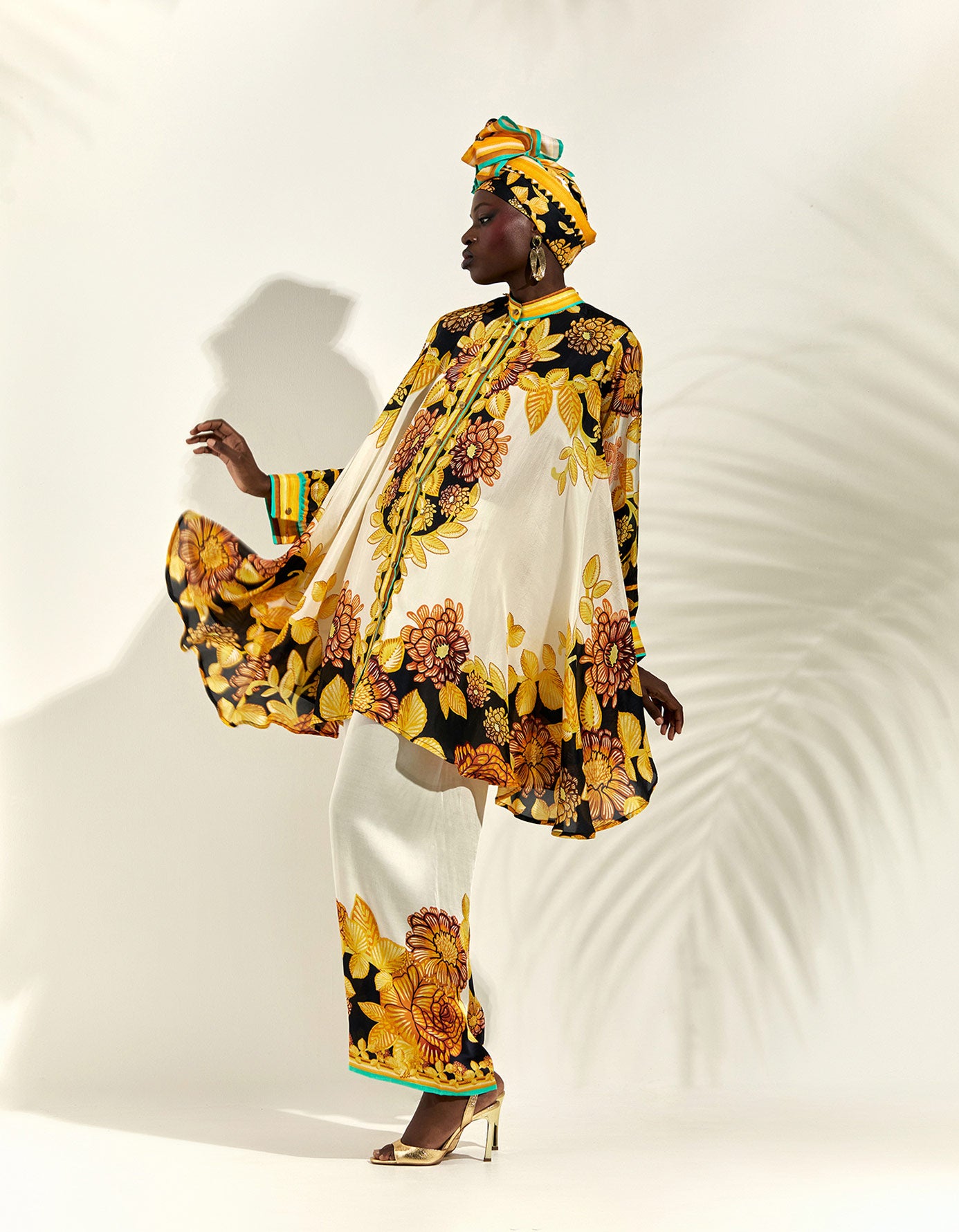 Jamaica : Nilofer - Ivory/Yellow