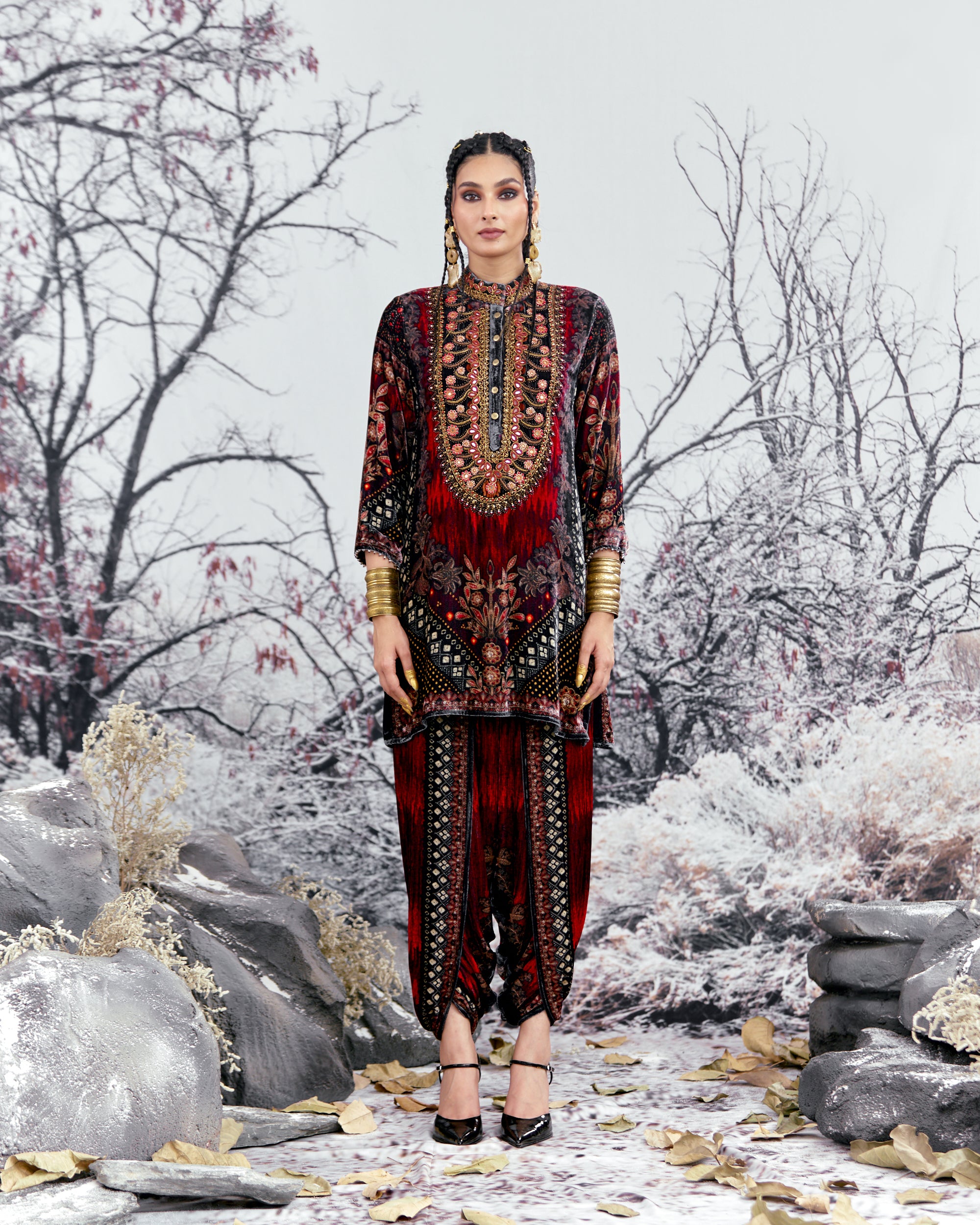 Tijori : Reza - Red/Black