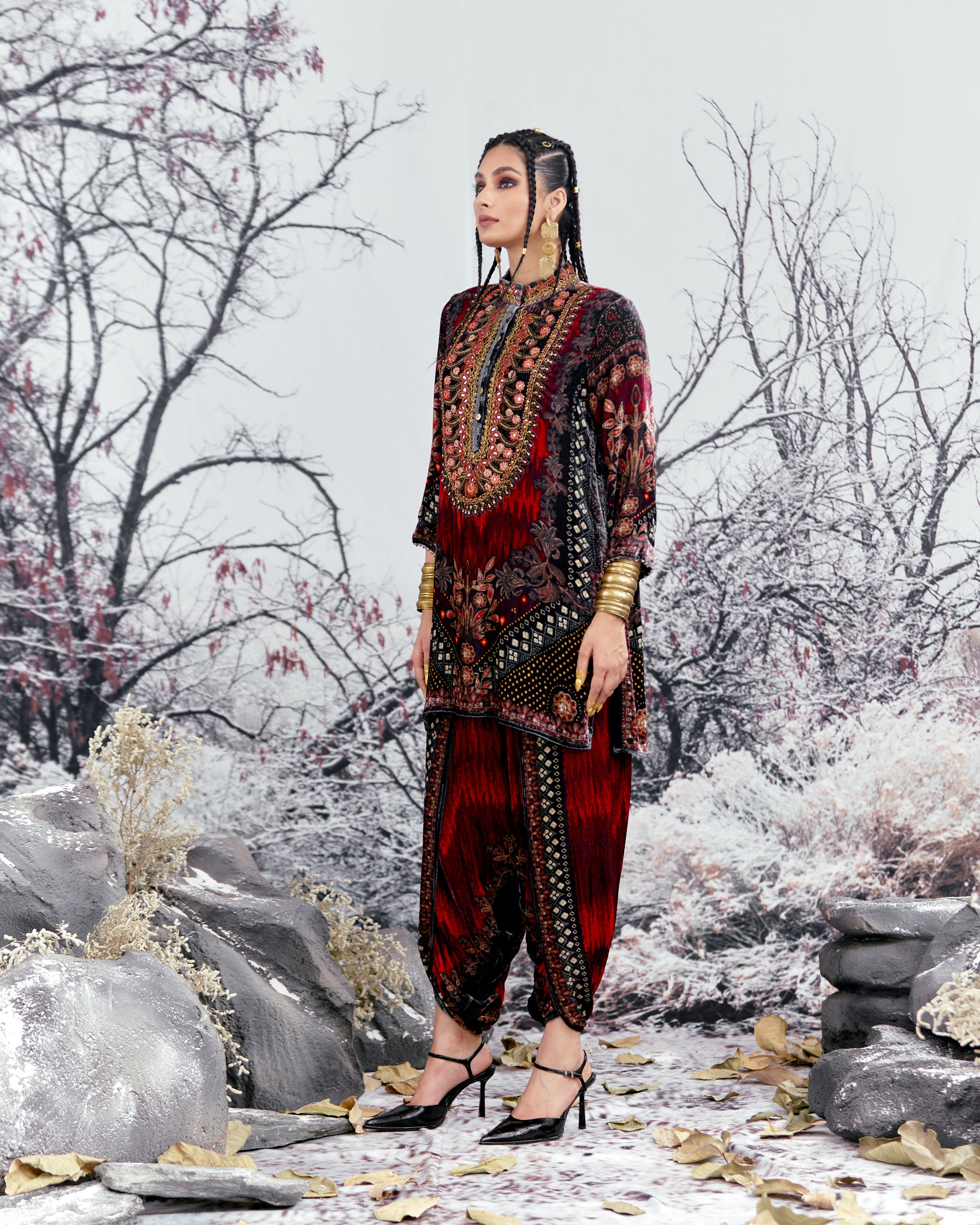 Tijori : Reza - Red/Black