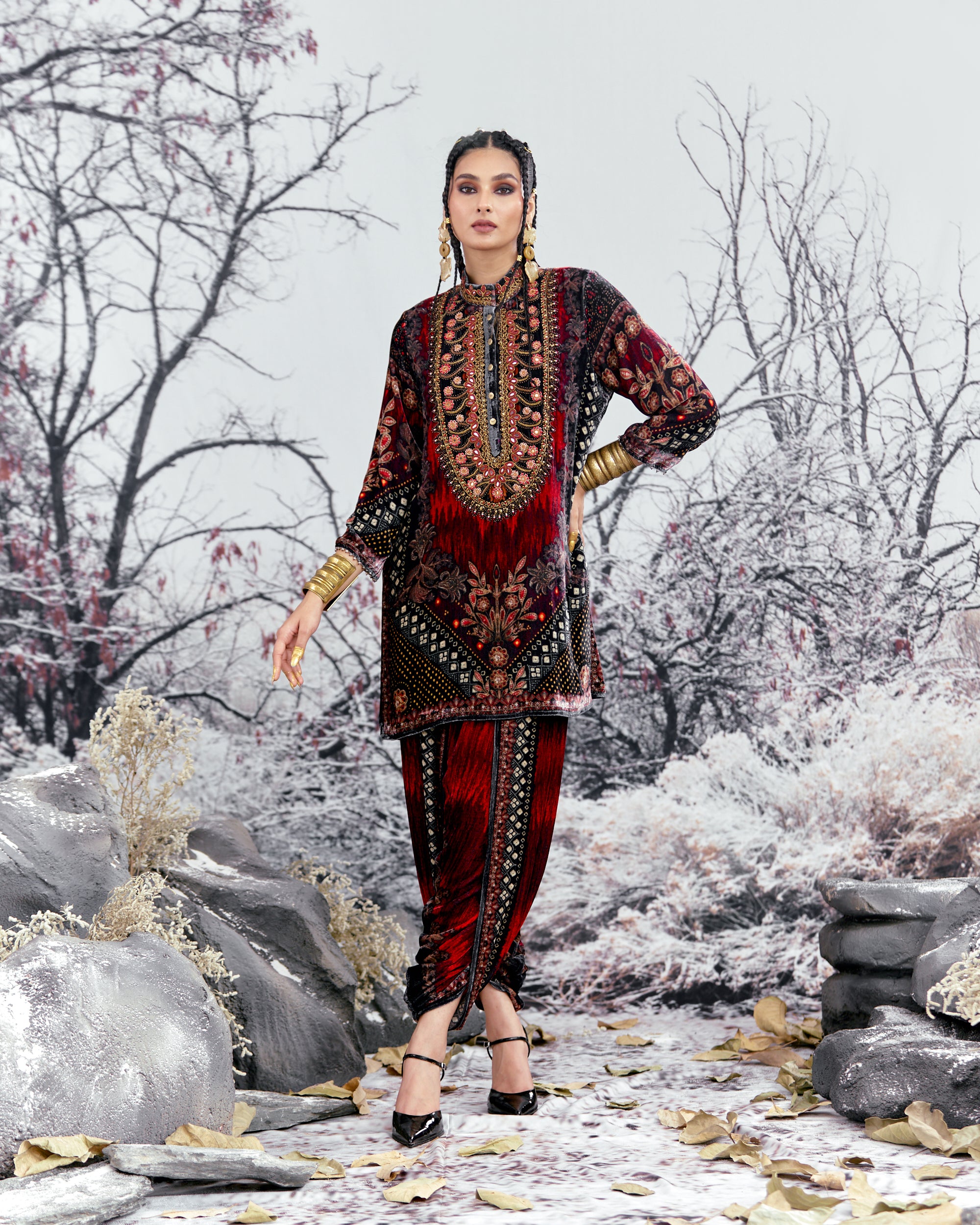Tijori : Reza - Red/Black