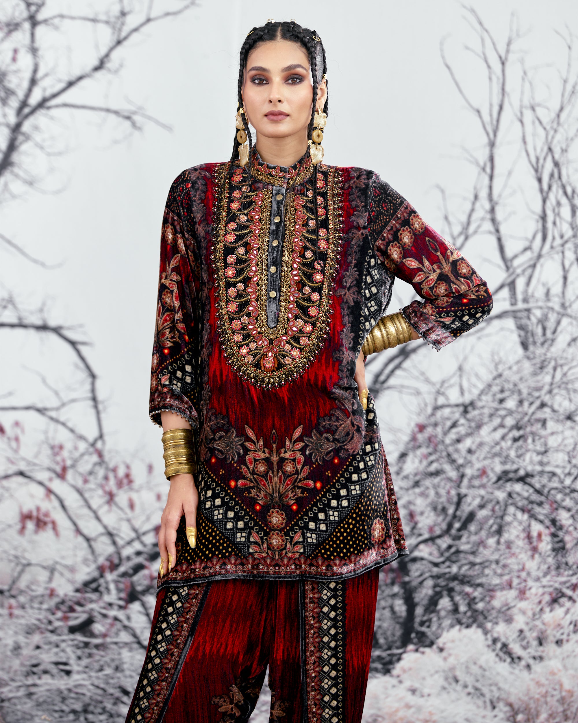 Tijori : Reza - Red/Black