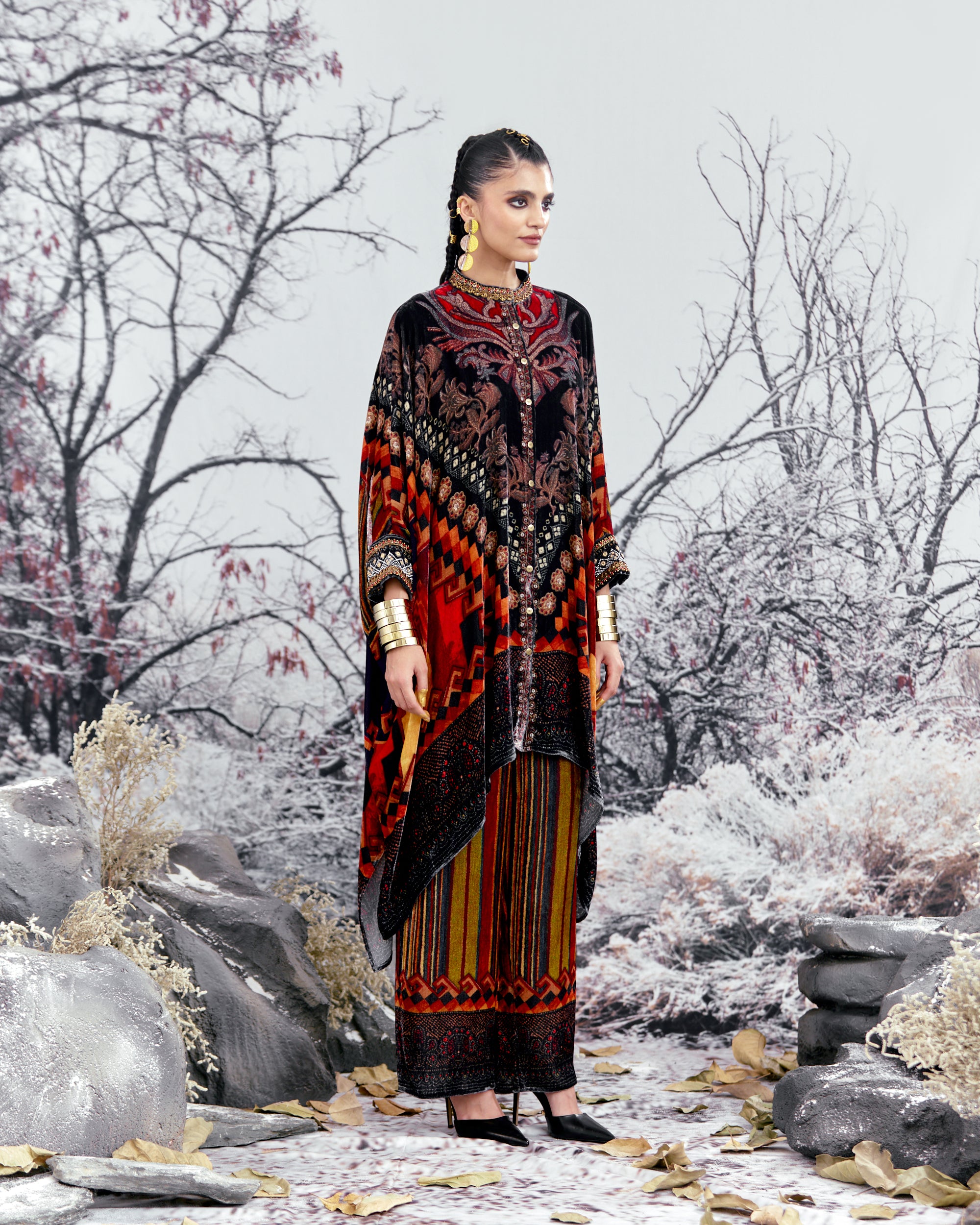 Tijori : Dakota - Black/Red