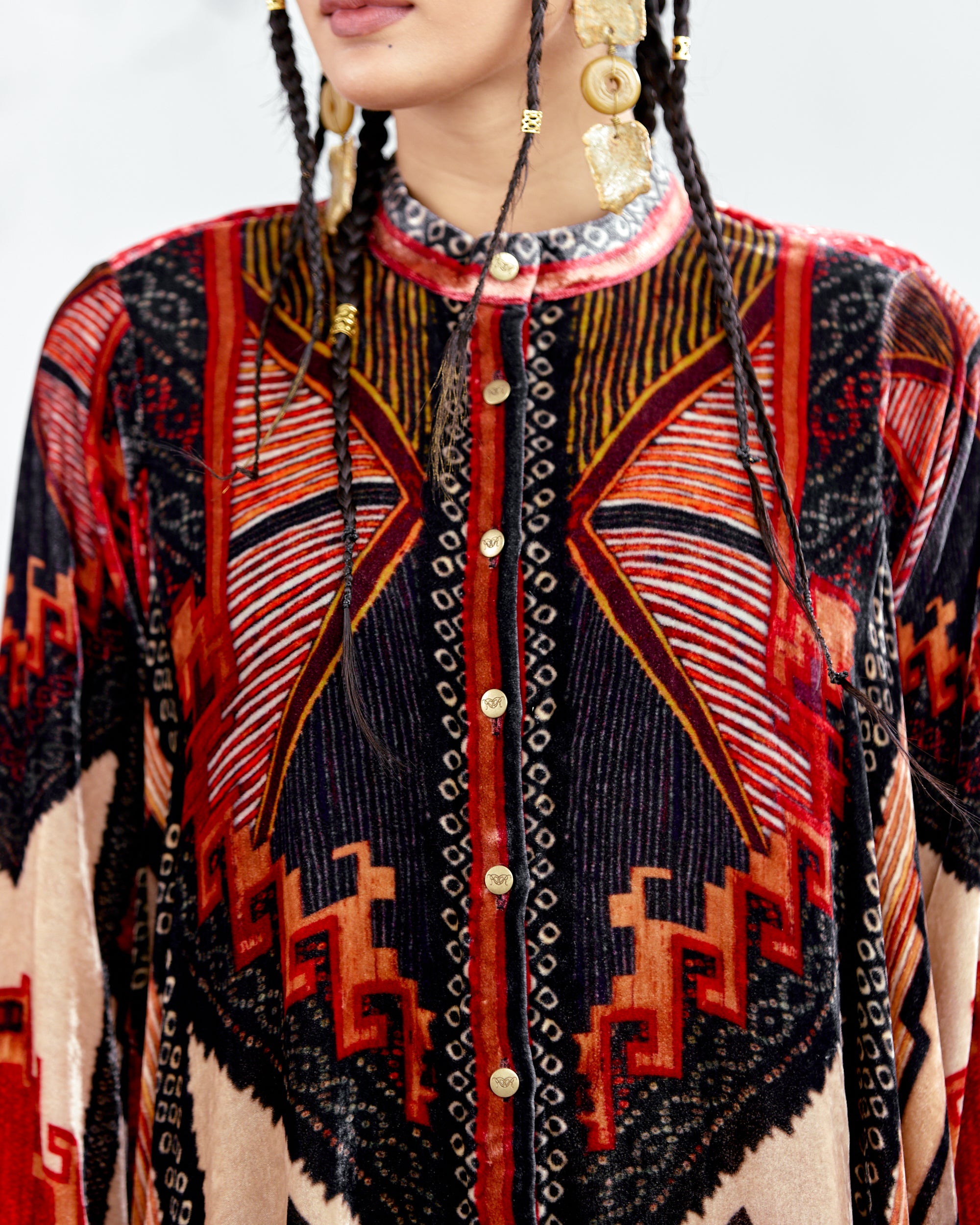 Tijori : Nilofer - Beige/Red