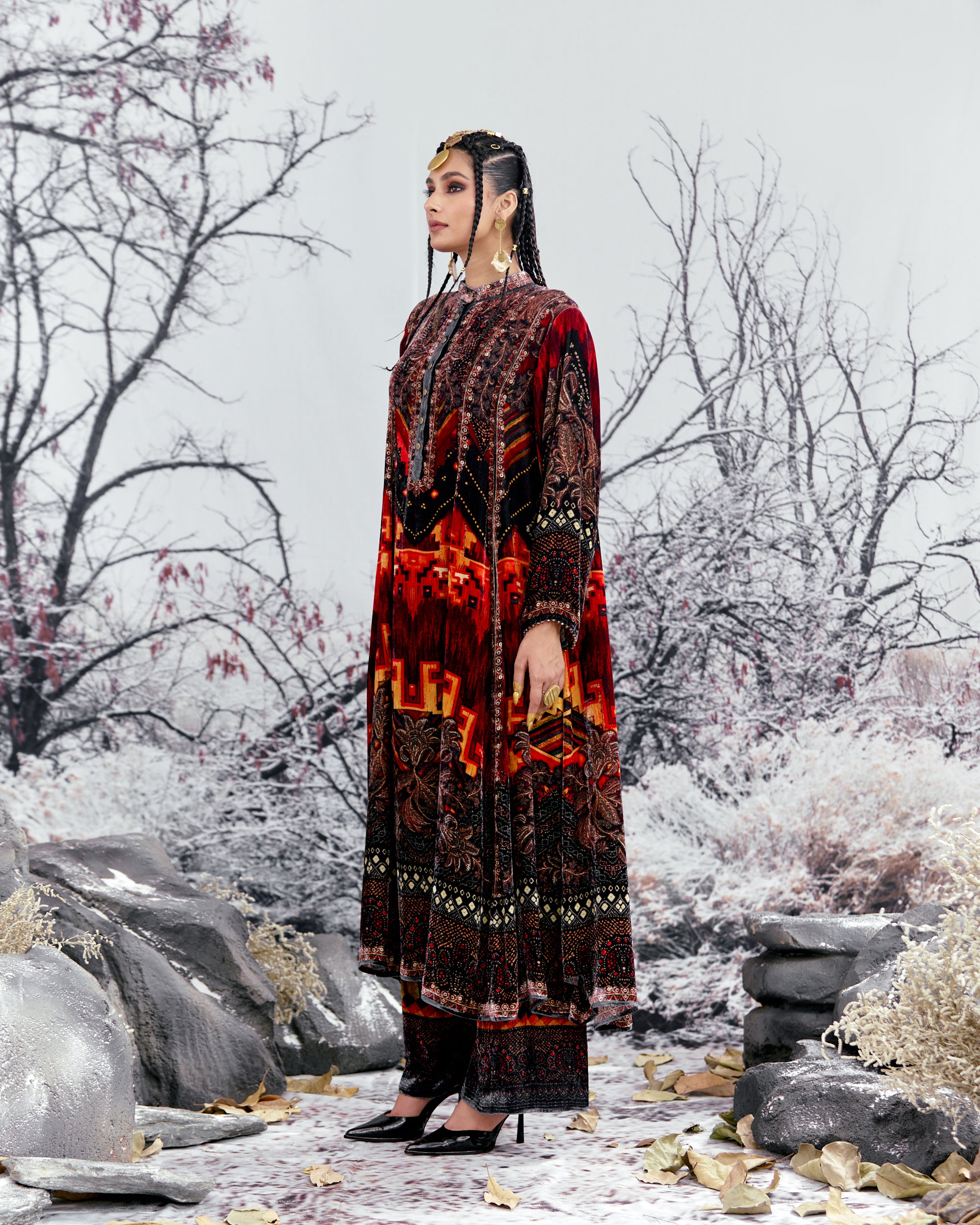 Tijori : Ada - Red/Black