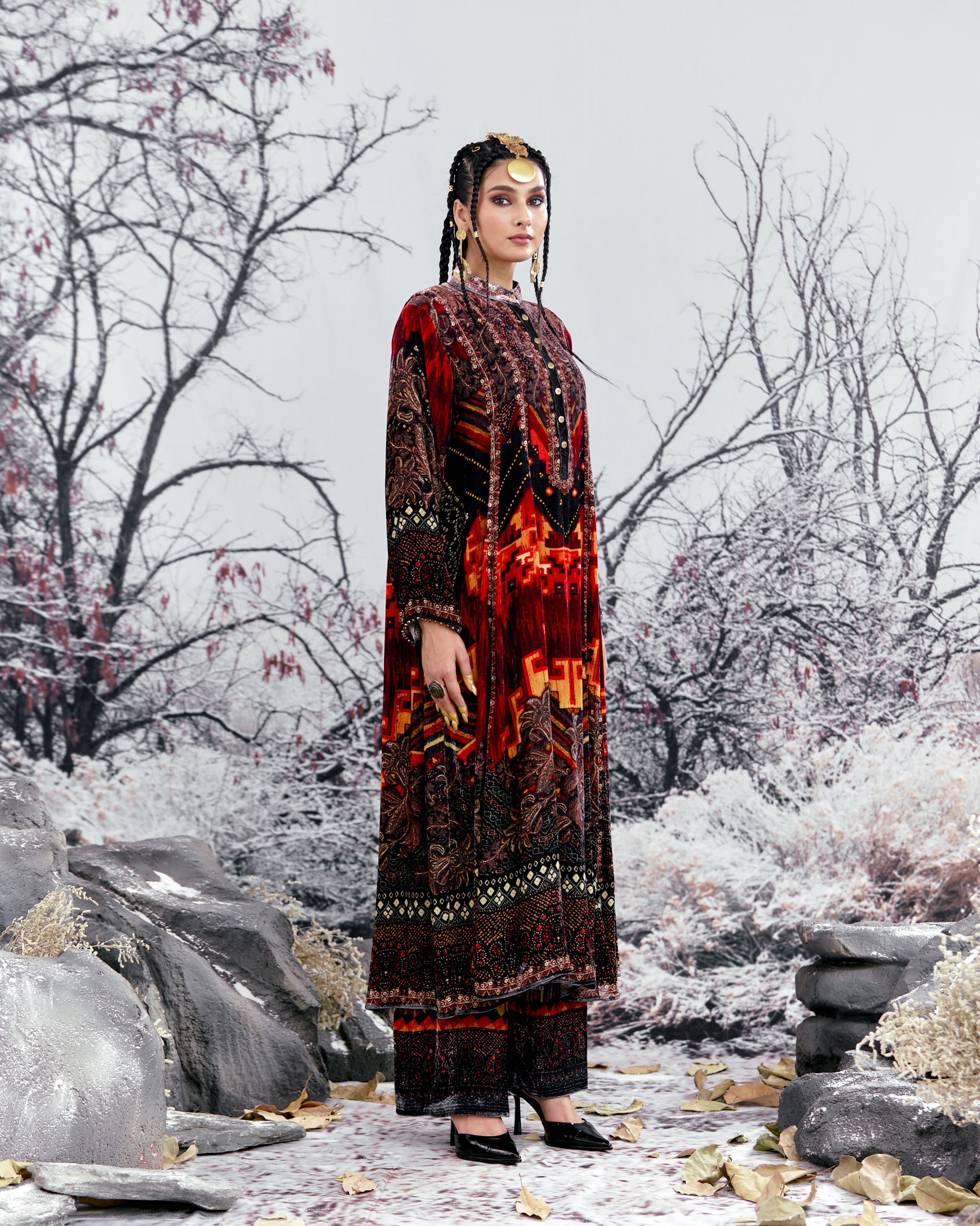 Tijori : Ada - Red/Black