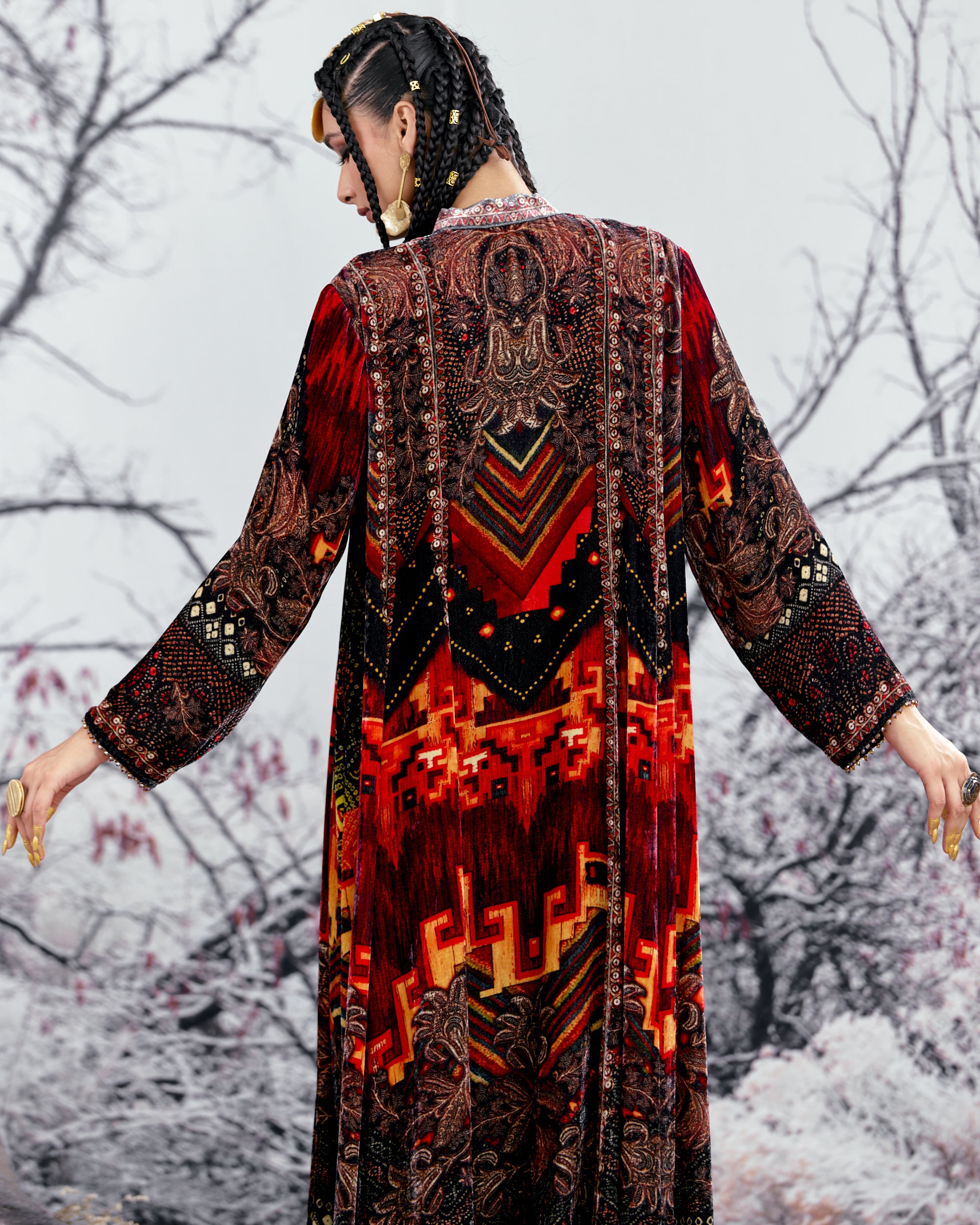 Tijori : Ada - Red/Black