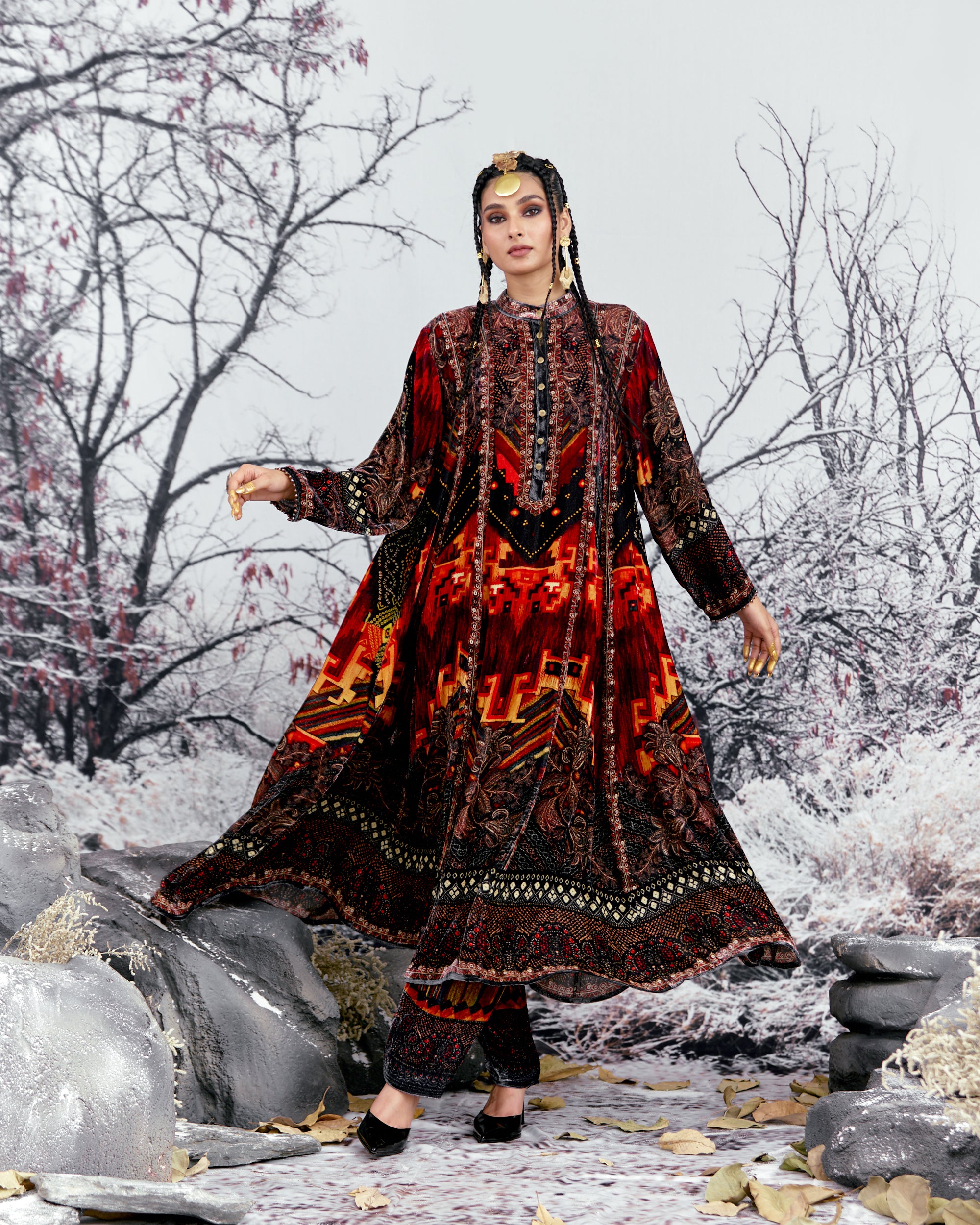 Tijori : Ada - Red/Black