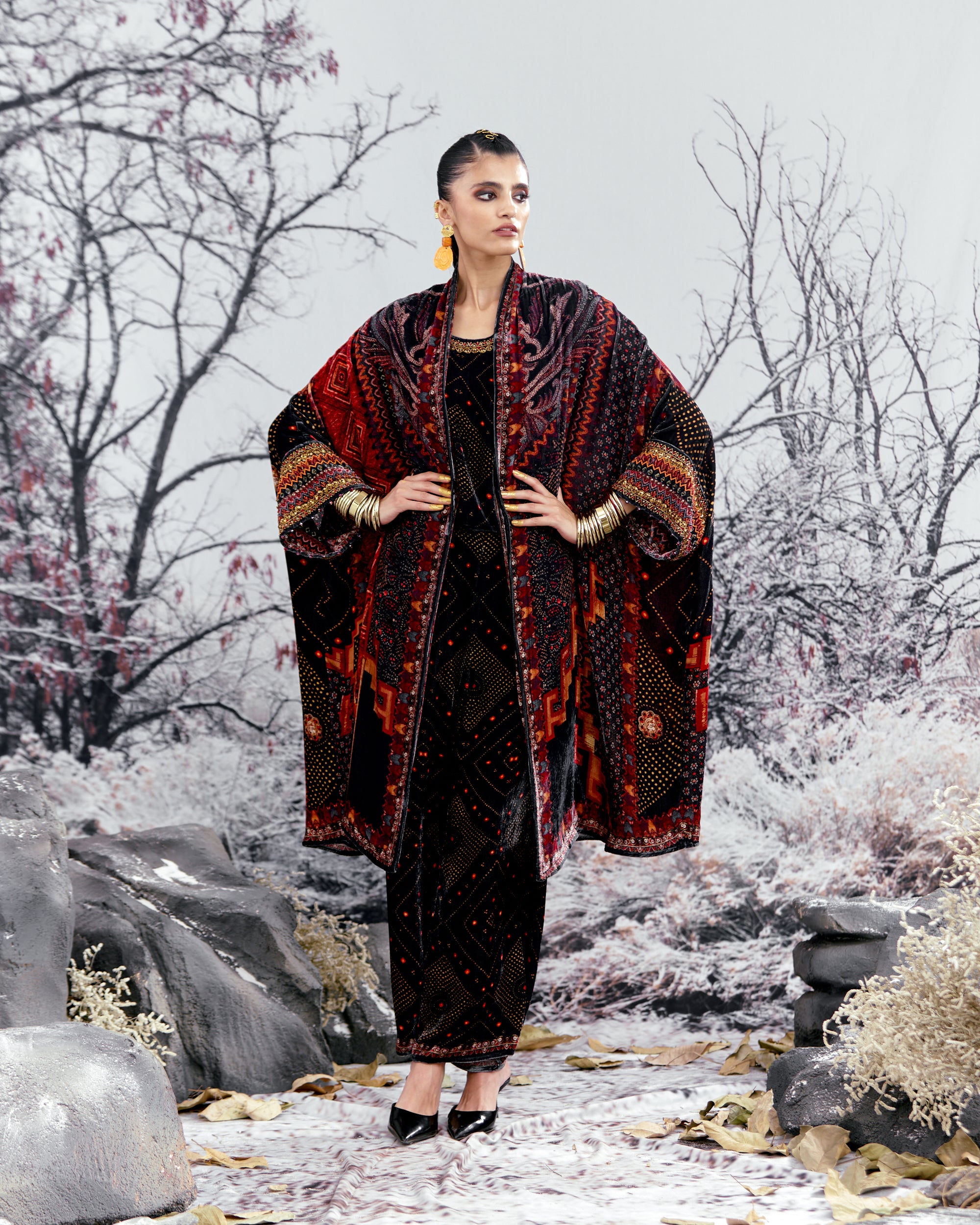 Tijori : Kimono - Black