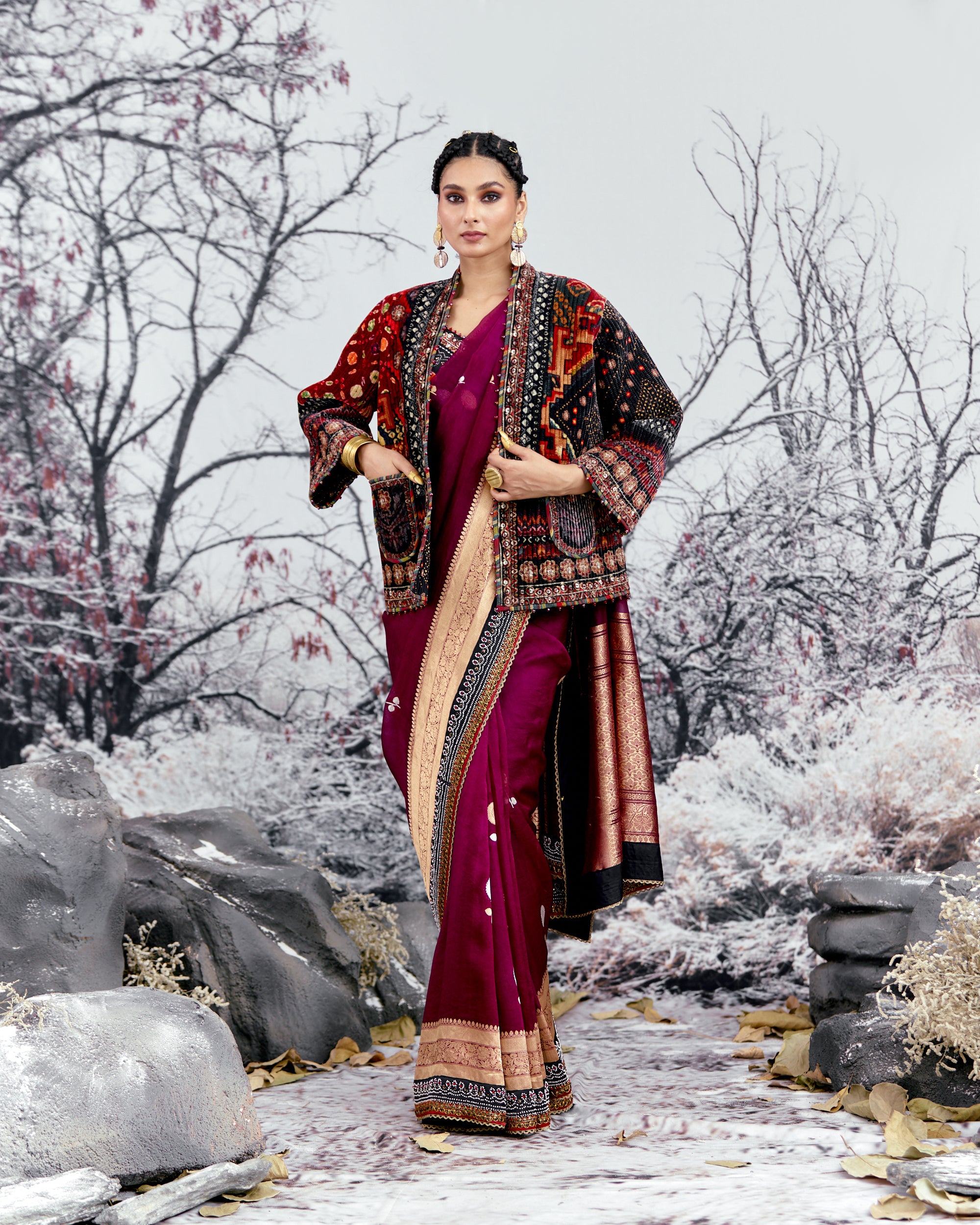 Tijori : Quilla - Red/Black